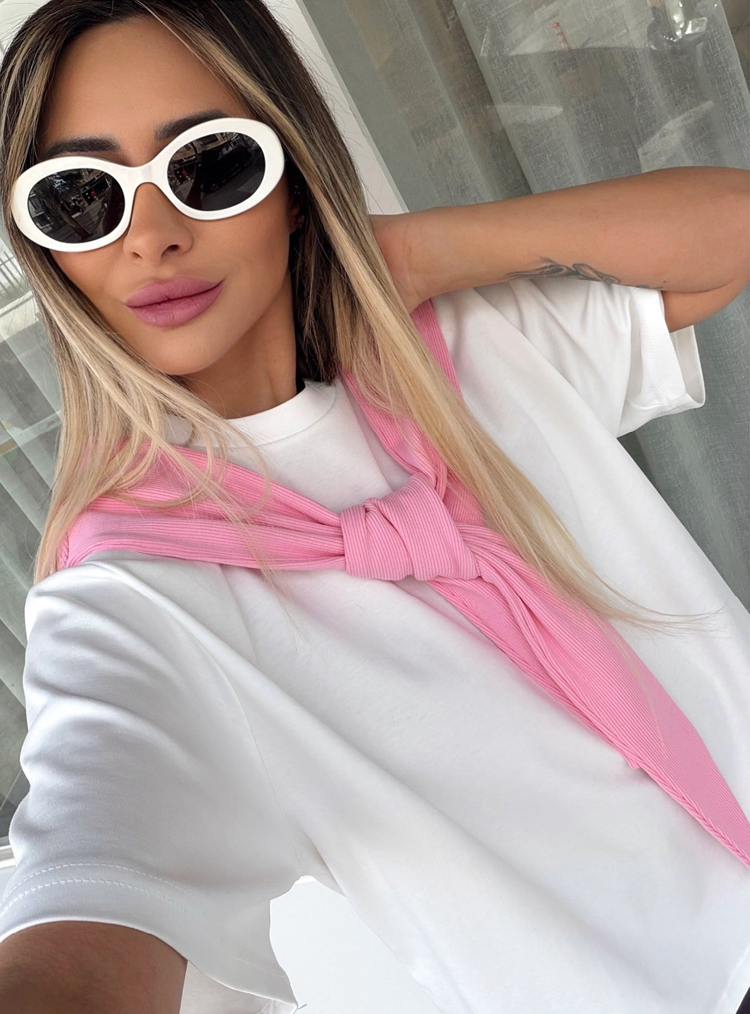 Twst Model Pembe Bağlamalı Basic