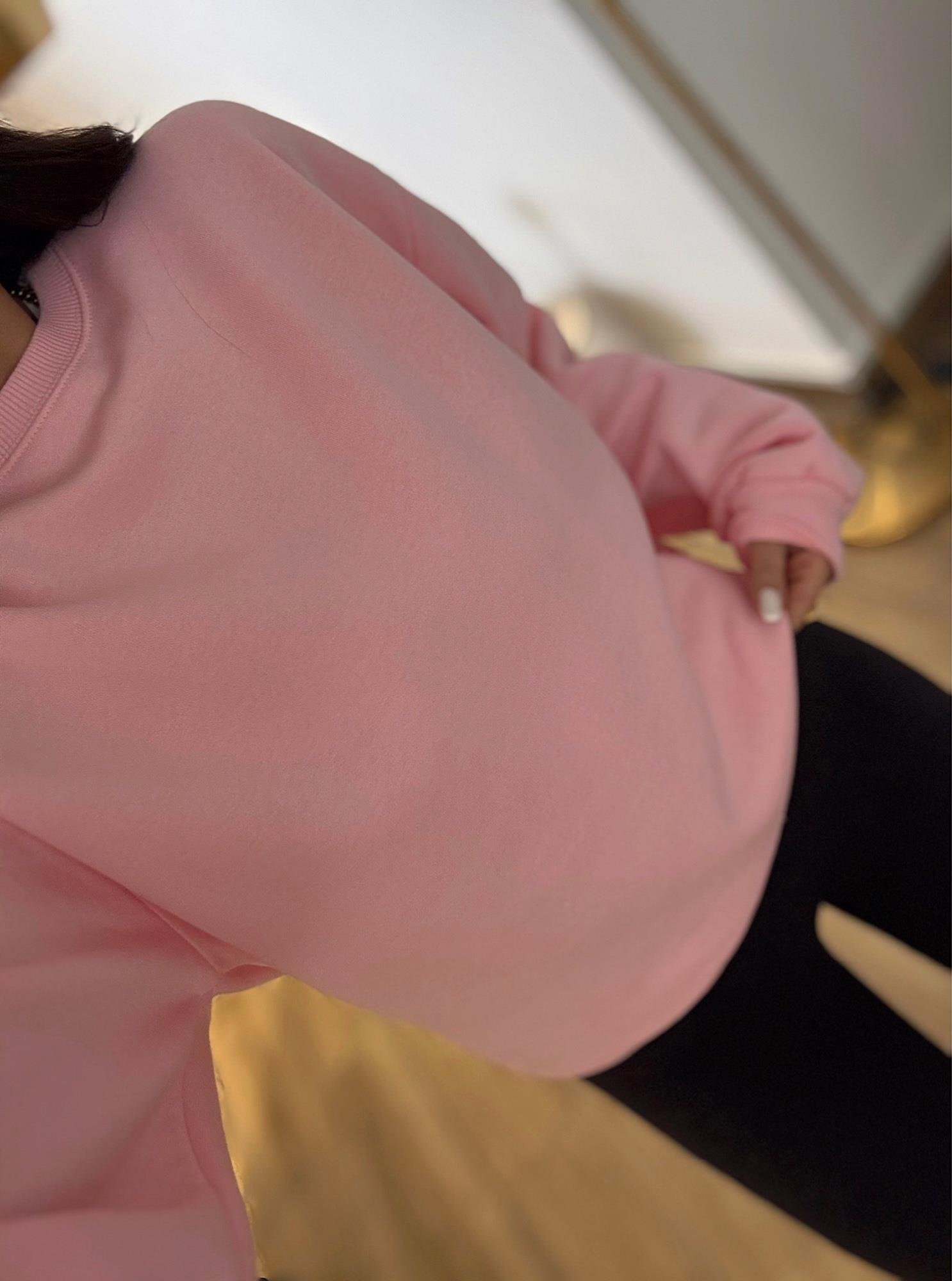 Uçuk Pembe Sweat
