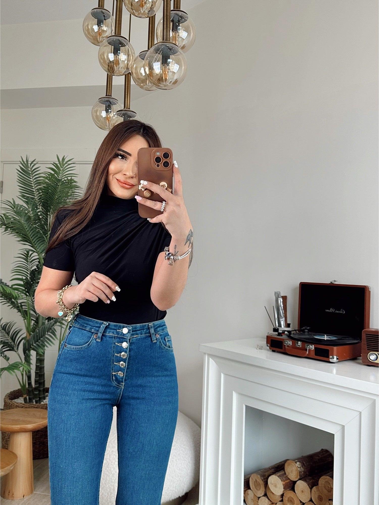 Yeni Sezon Sandy Kumaş Büzgülü Badi