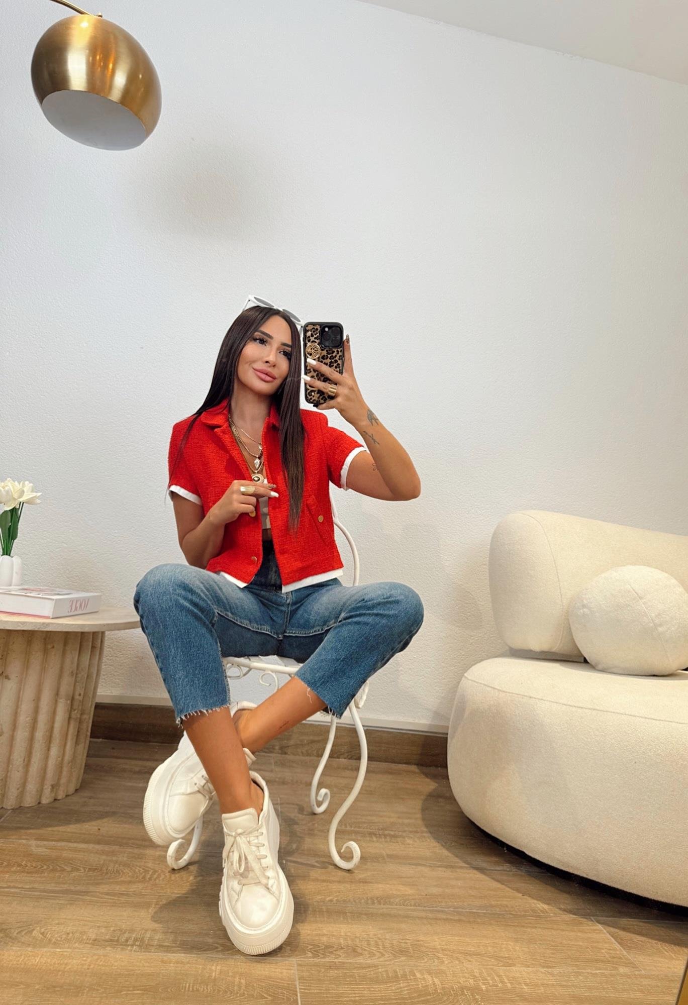 Z.a Koyu Mavi Boyfit Jean