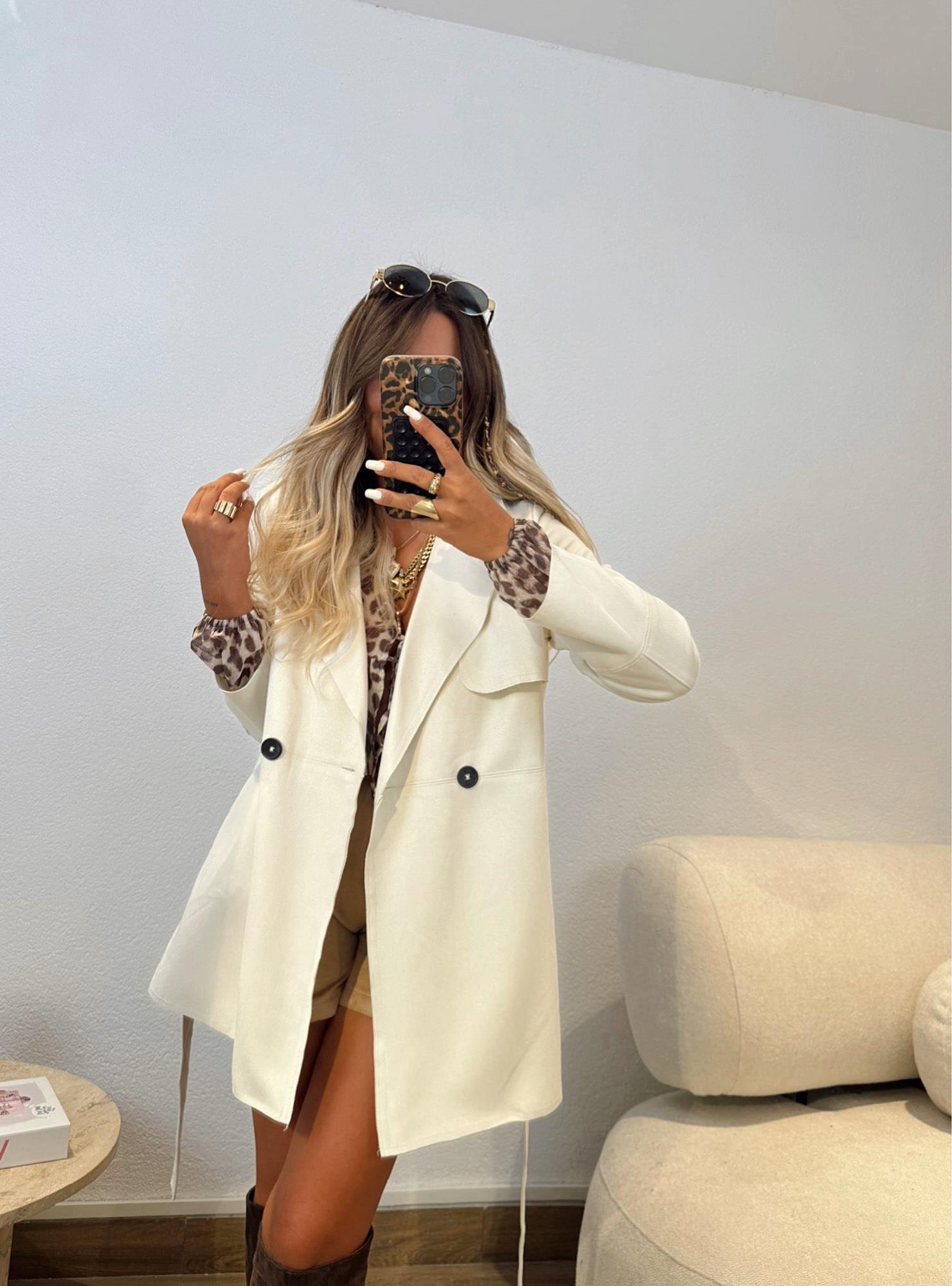 Z.a Ekru Nubuk Trench