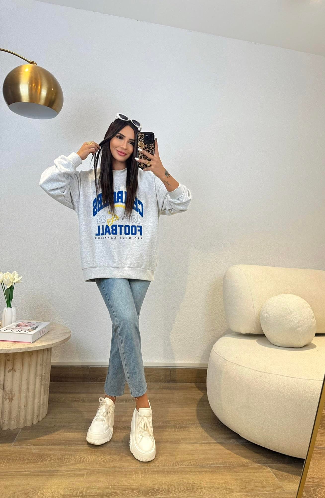 Z.a Açık Mavi Yıkamalı Boy Fit Jean