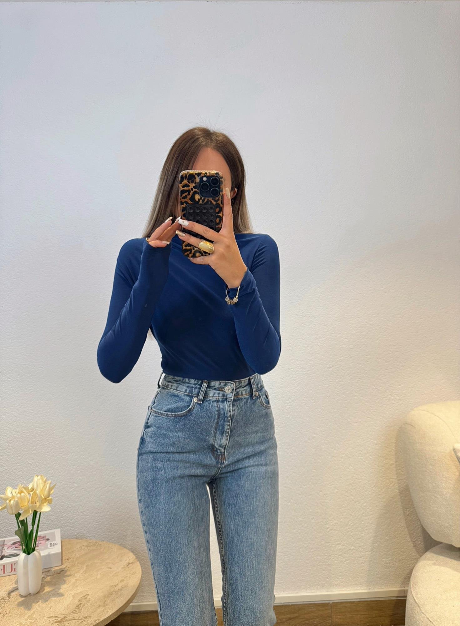 Z.a Açık Mavi Kesik Paça Boyfit Jean