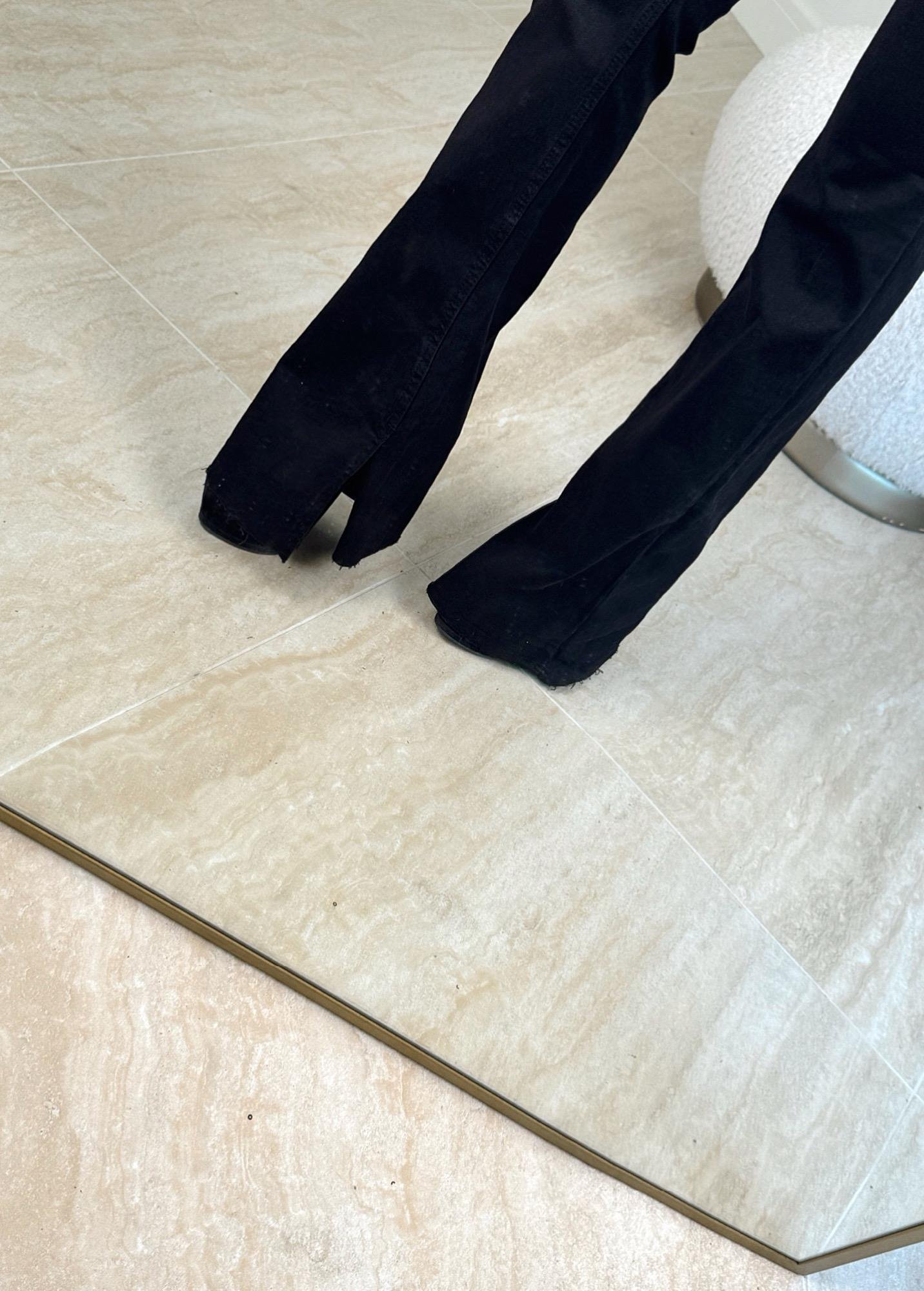 Z.A Paça Yırtmaçlı Jean