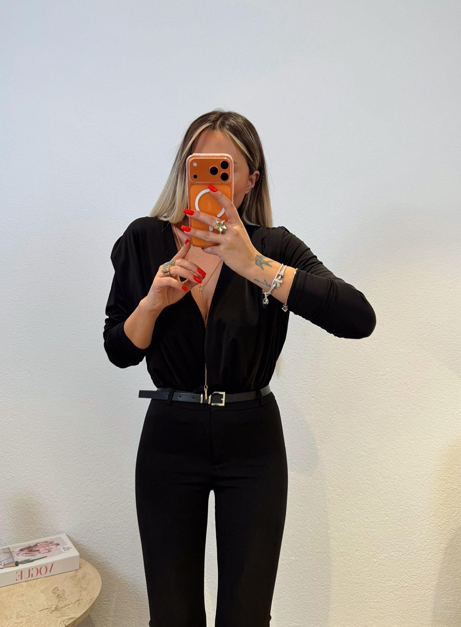 Z.a İspanyol Paça Siyah Pantolon