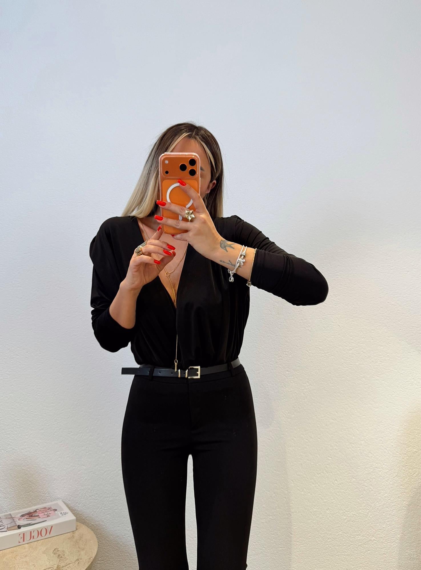 Z.a İspanyol Paça Siyah Pantolon