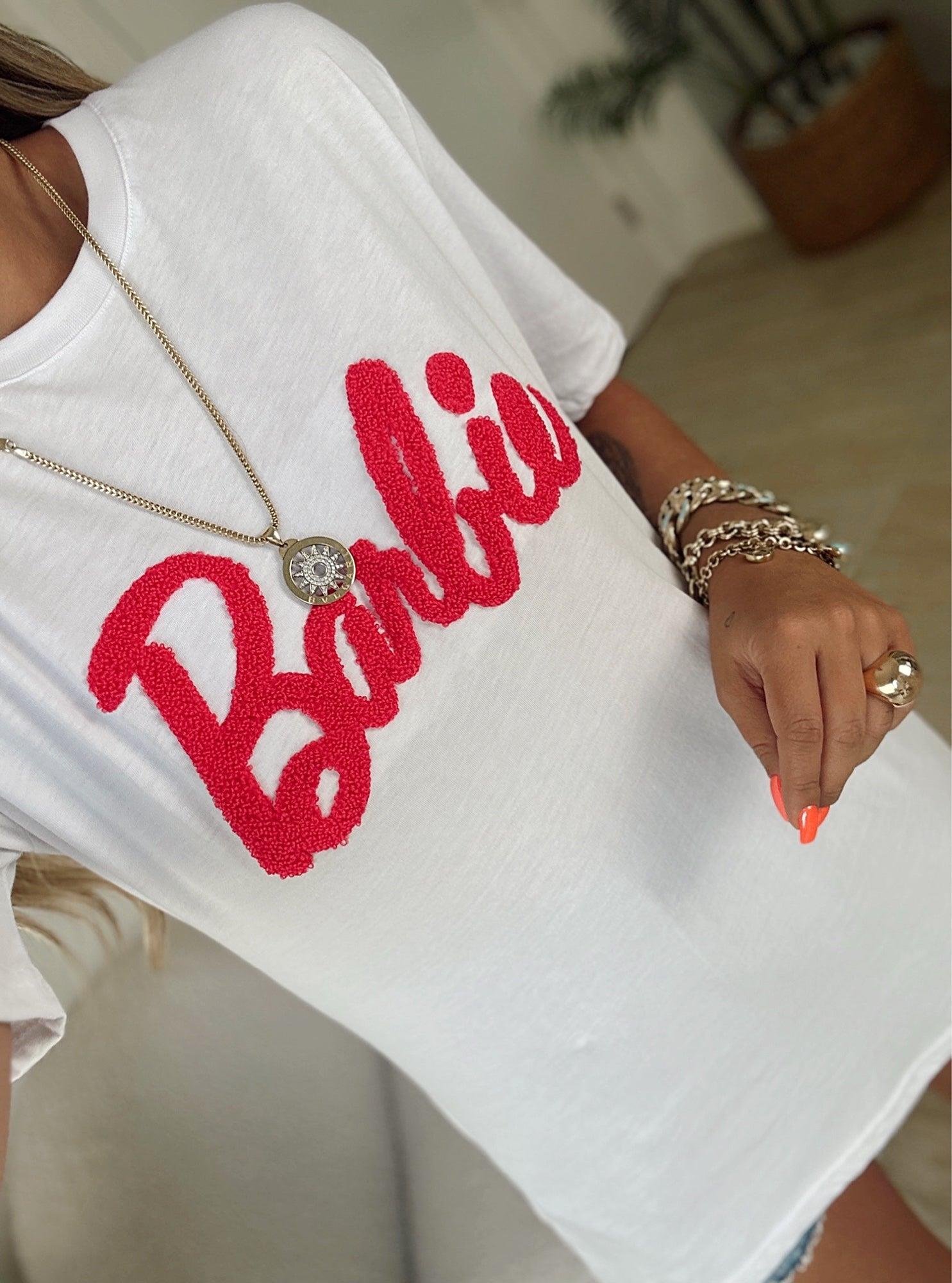 Z.A Beyaz Barbie Tshirt