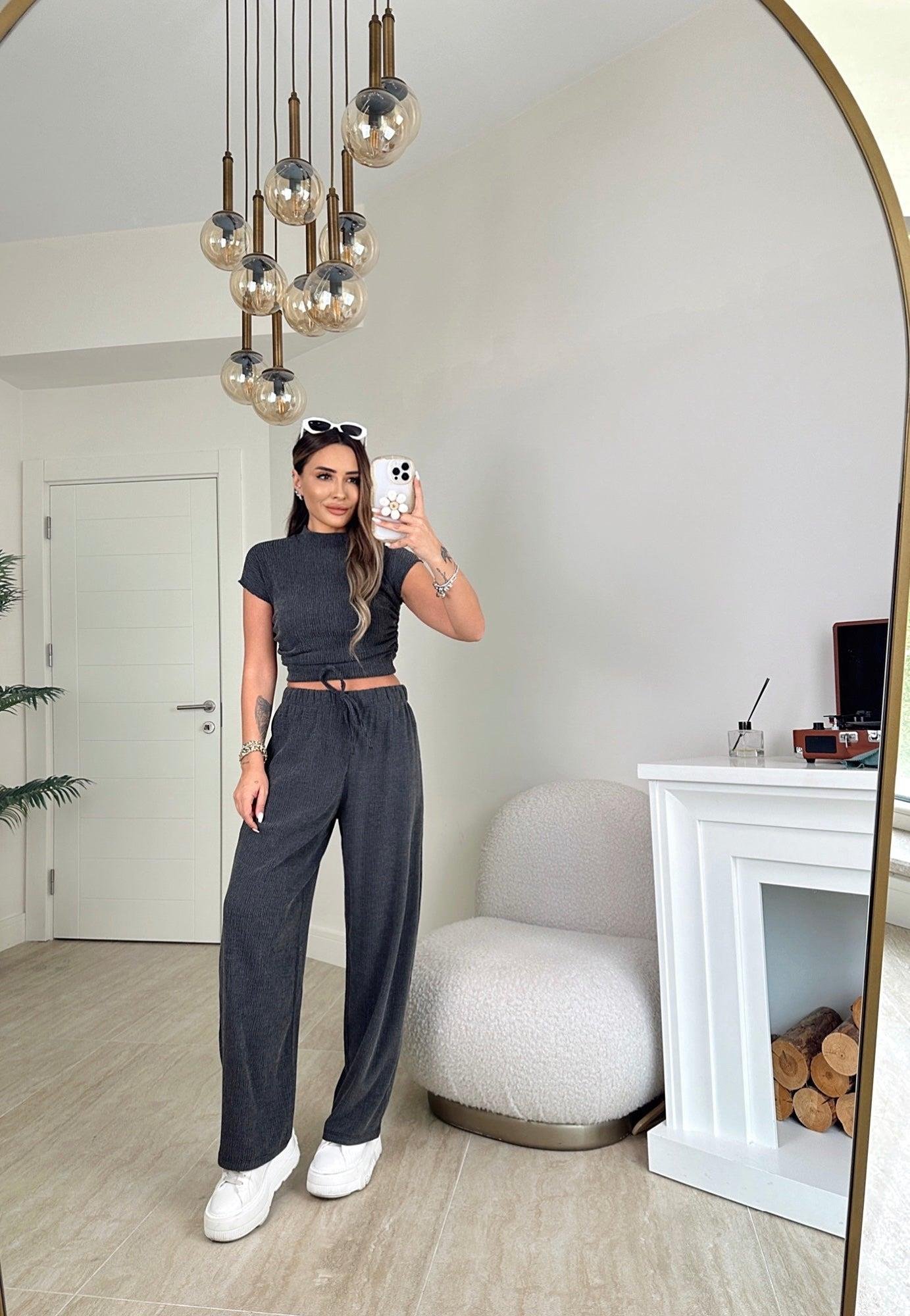 Z.A Model Antrasit Eşofman Takımı