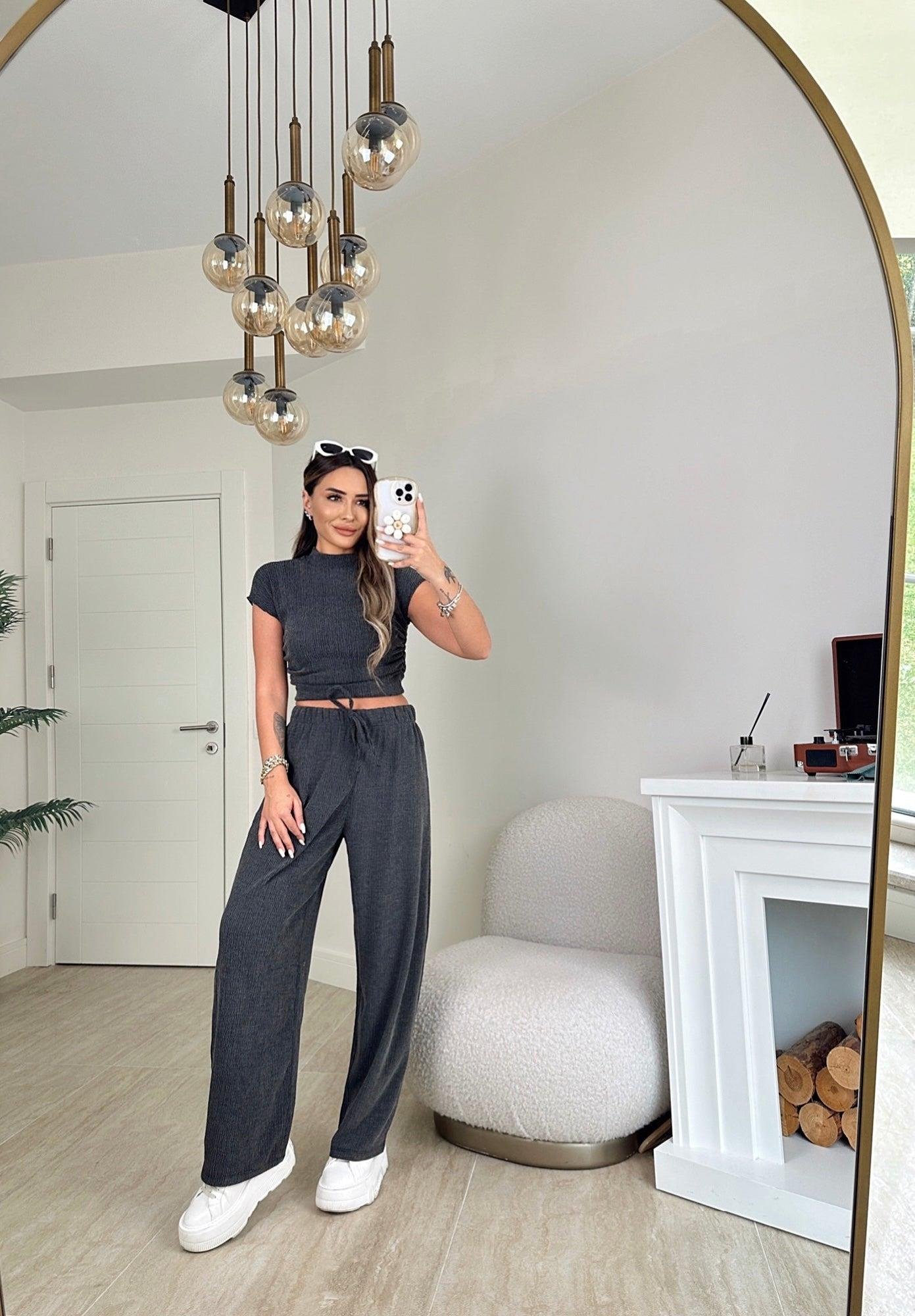 Z.A Model Antrasit Eşofman Takımı