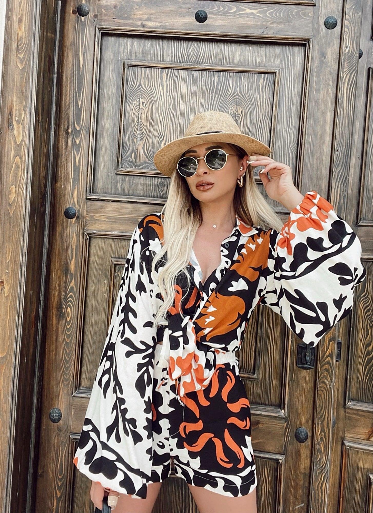 Z.A Model Kolları Lastikli Gömlek