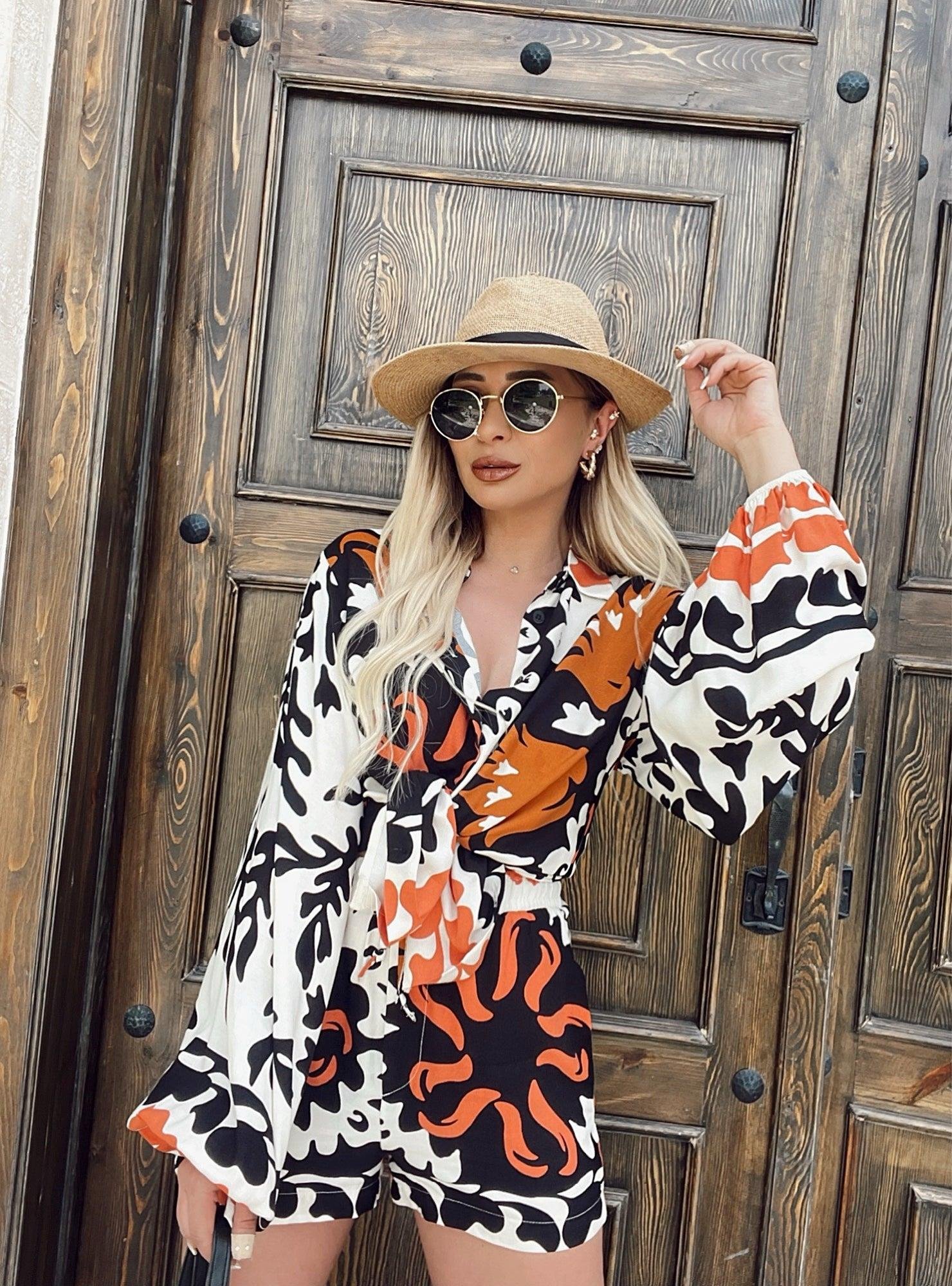 Z.A Model Kolları Lastikli Gömlek