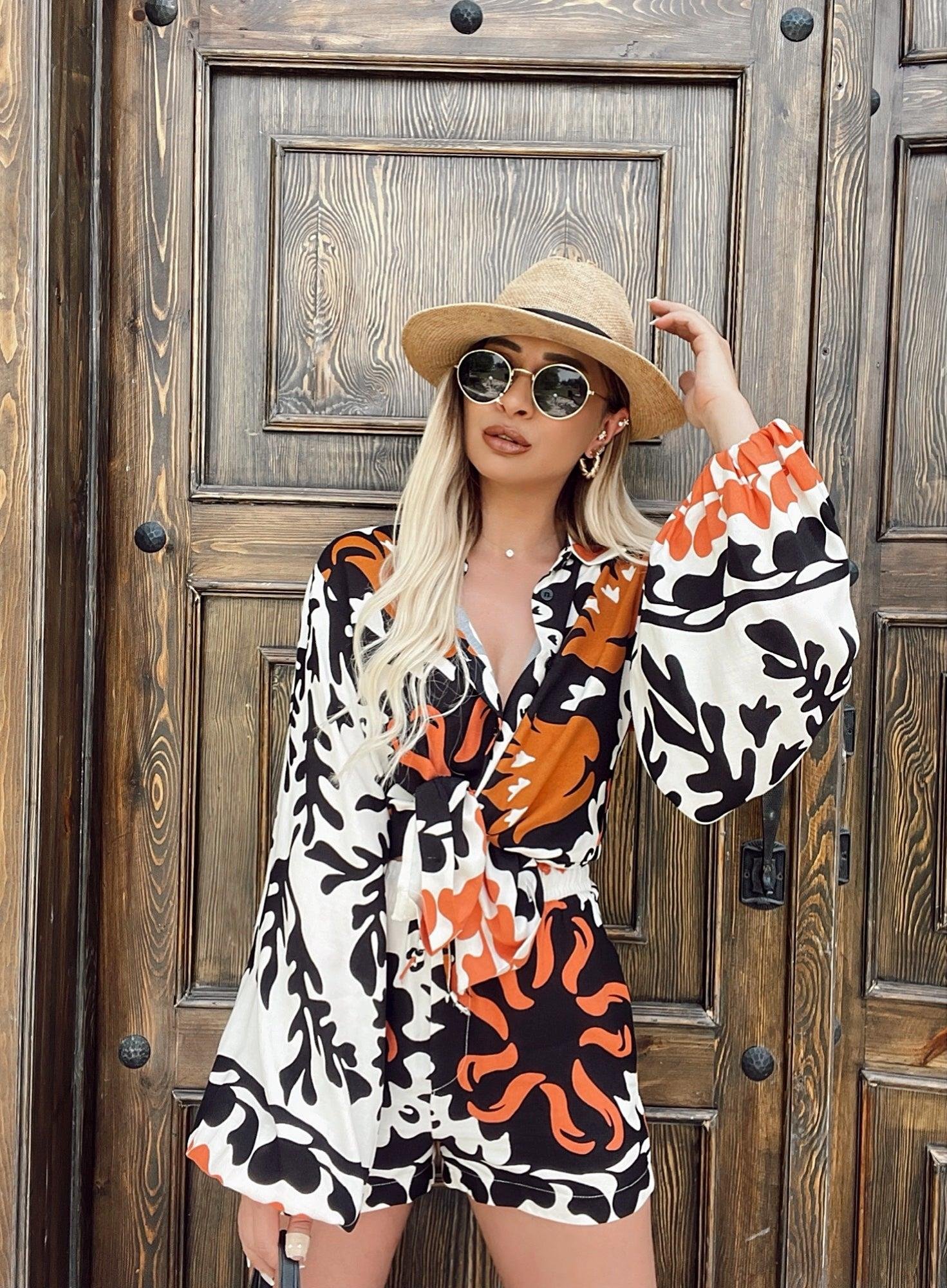 Z.A Model Kolları Lastikli Gömlek