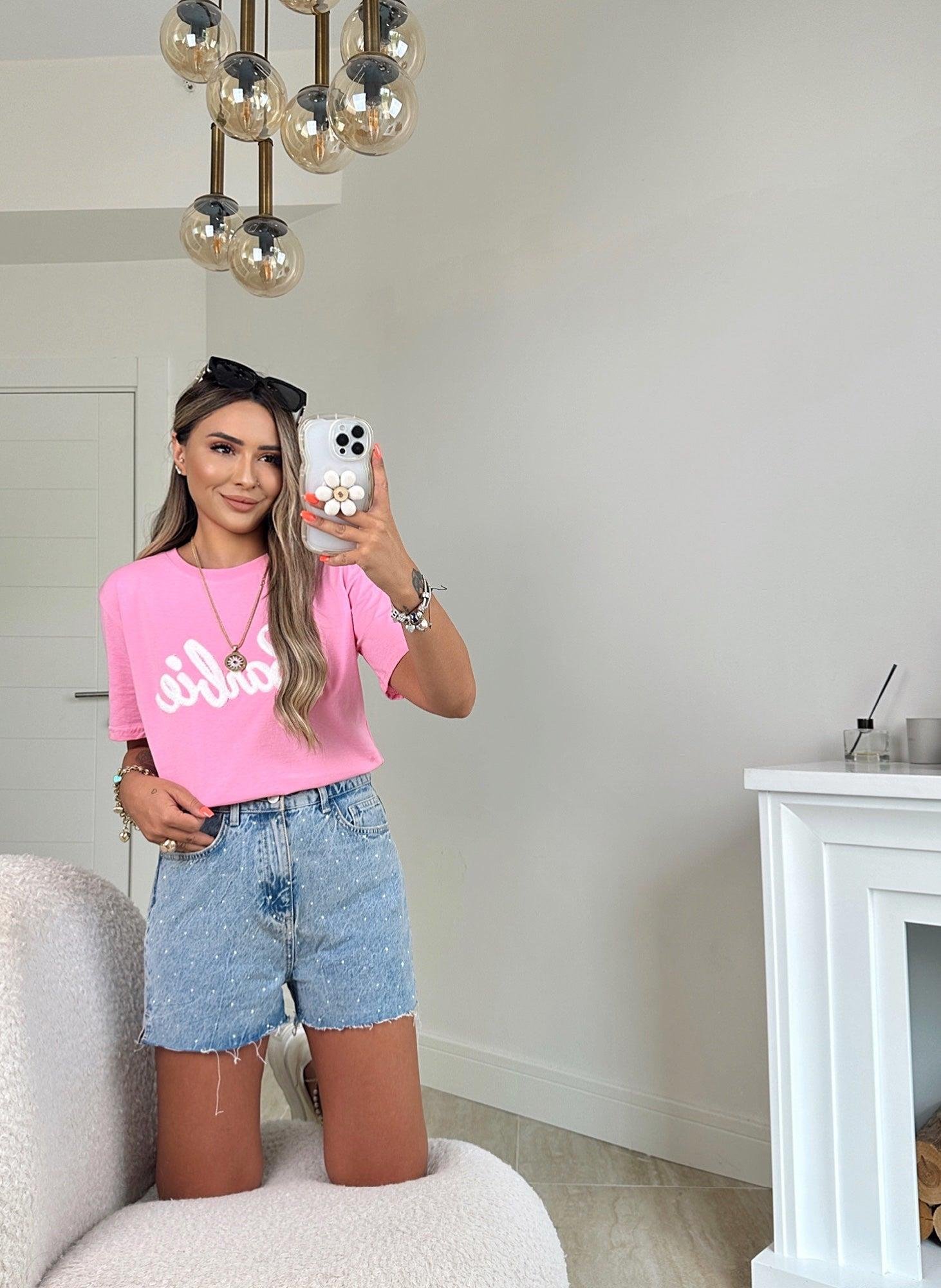 Z.A Pembe Barbie Tshirt