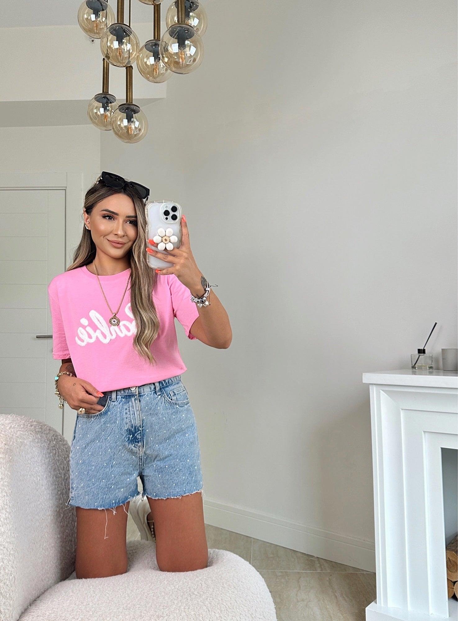 Z.A Pembe Barbie Tshirt