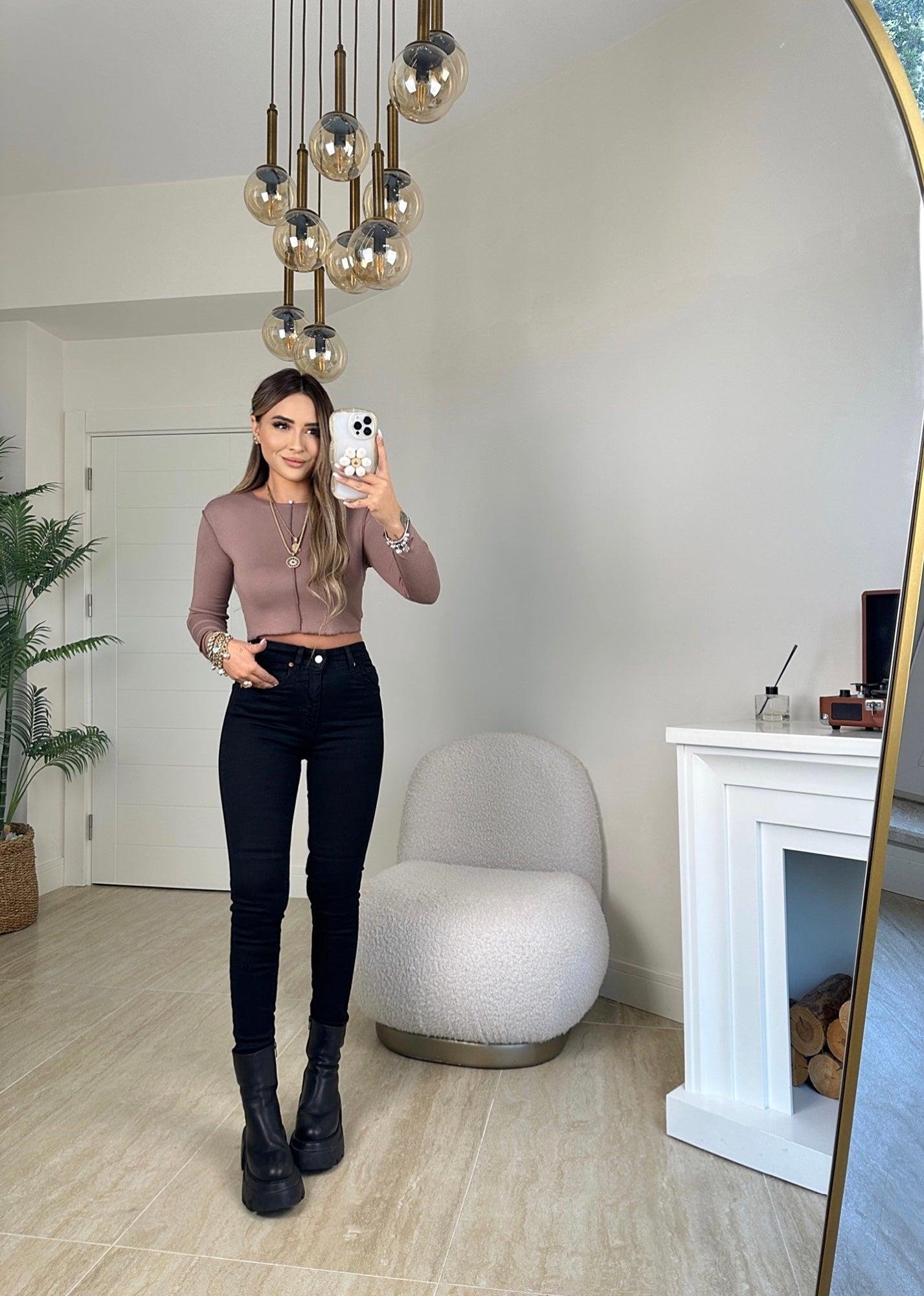 Z.A Toparlayıcı Siyah Skinny Jean