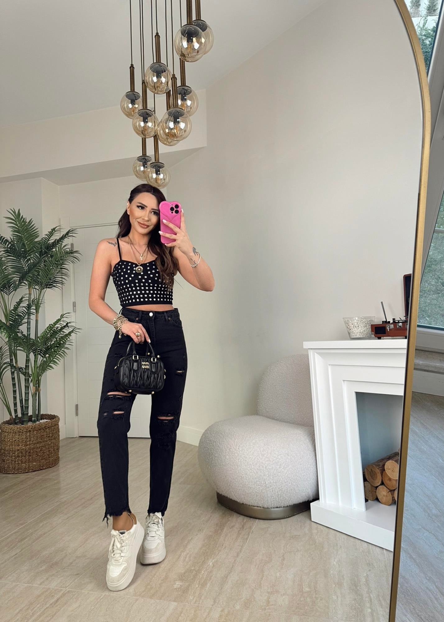 Zımba Detay Balenli Crop