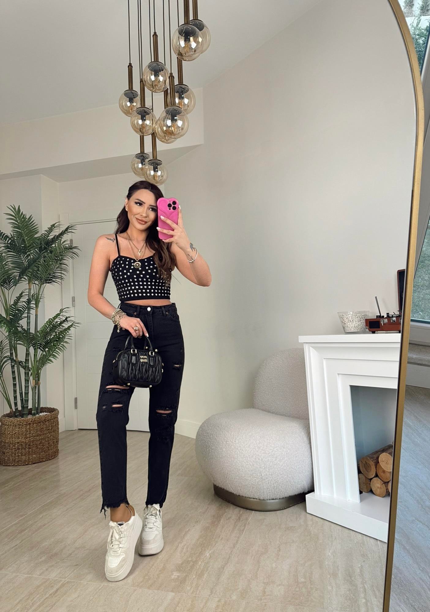 Zımba Detay Balenli Crop