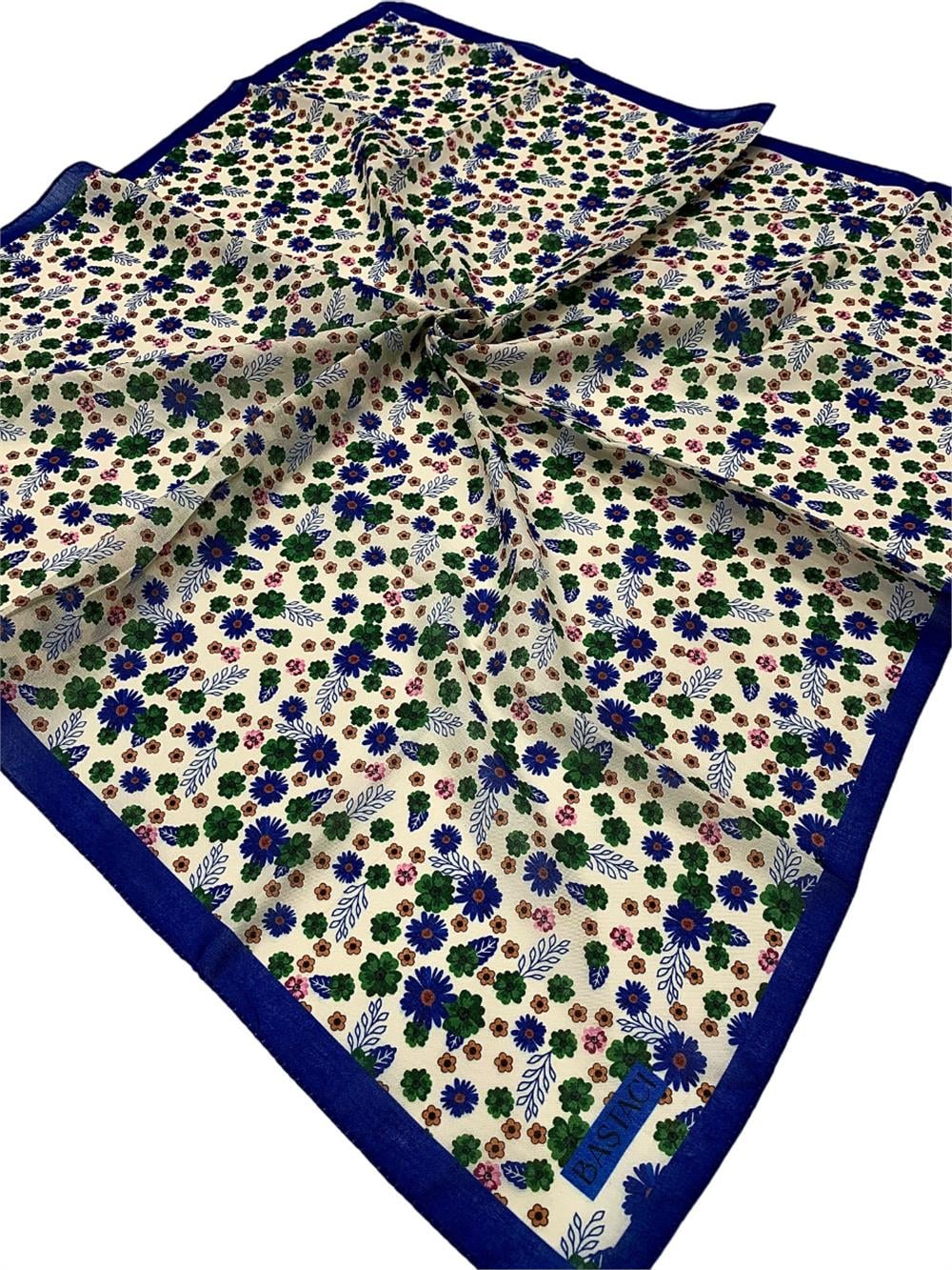 BAŞTACI SOFT 006 SAKS MAVİ EŞARP