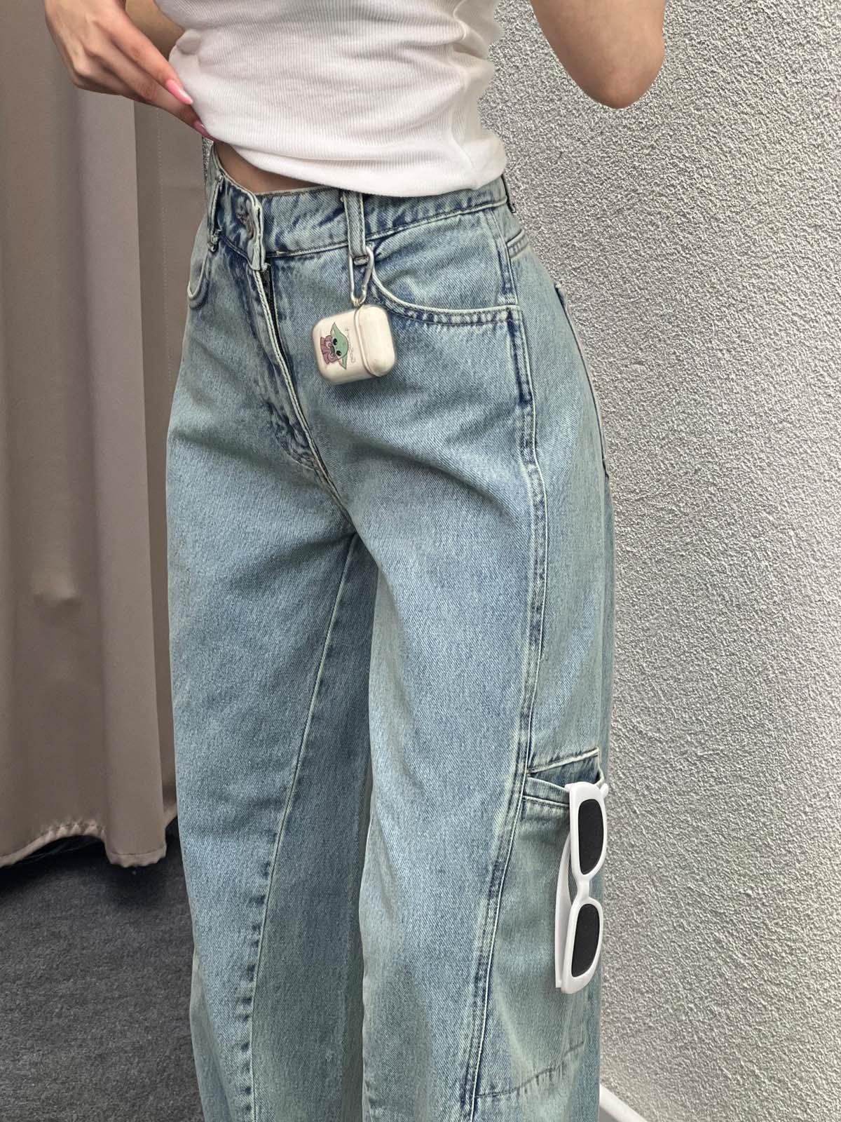 Air Mavi Kargo Cep Jean