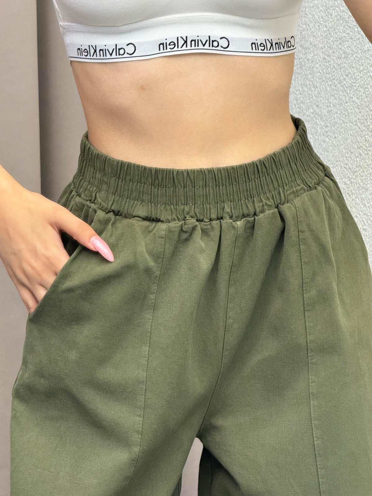 Alaaddin Haki Keten Gabardin Şalvar