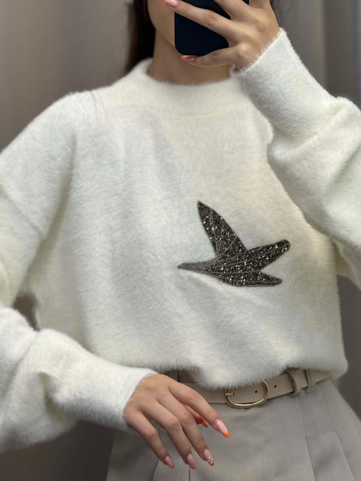 Bymn Plus Yumoş Kuşlu Kazak