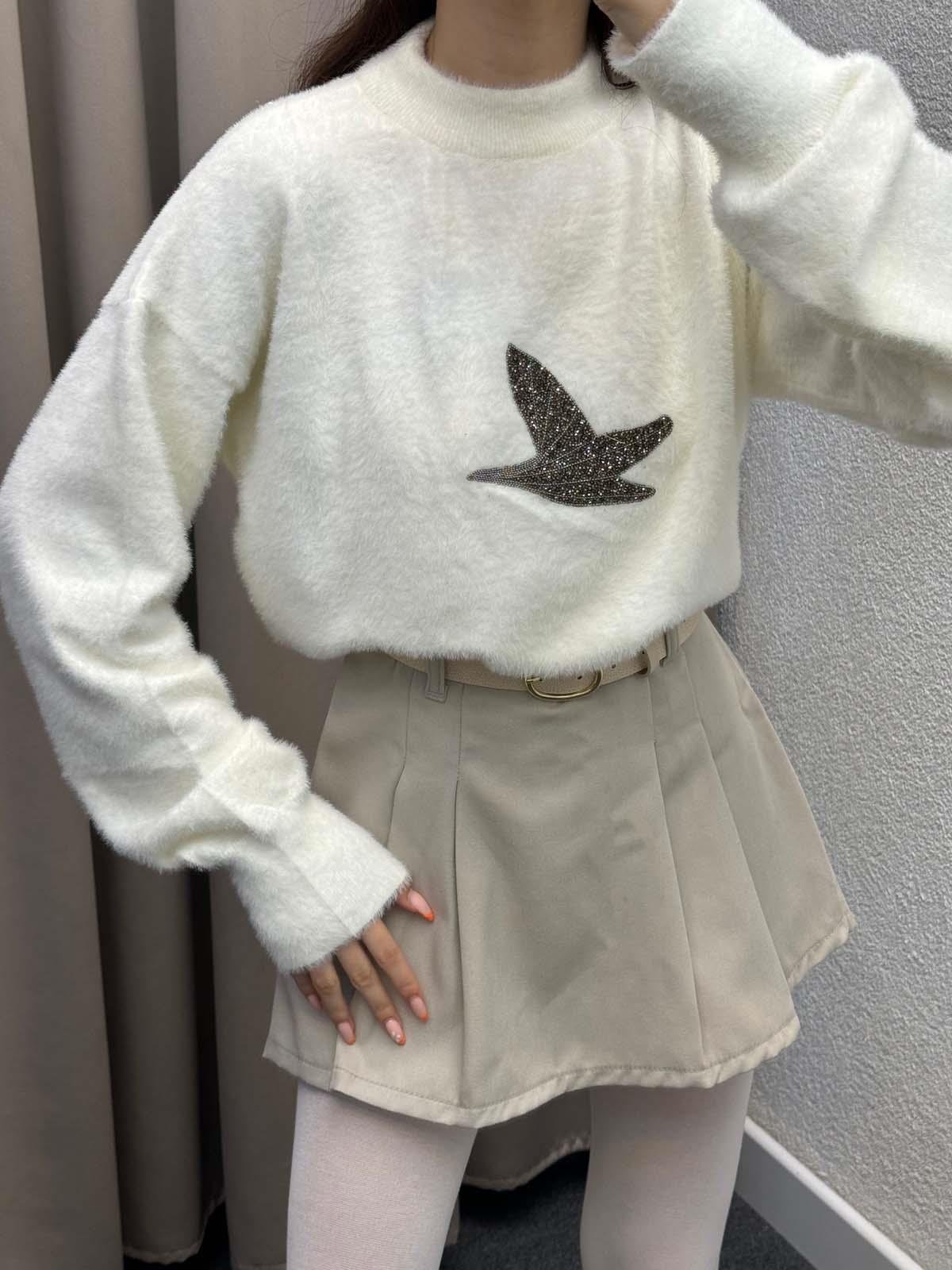 Bymn Plus Yumoş Kuşlu Kazak