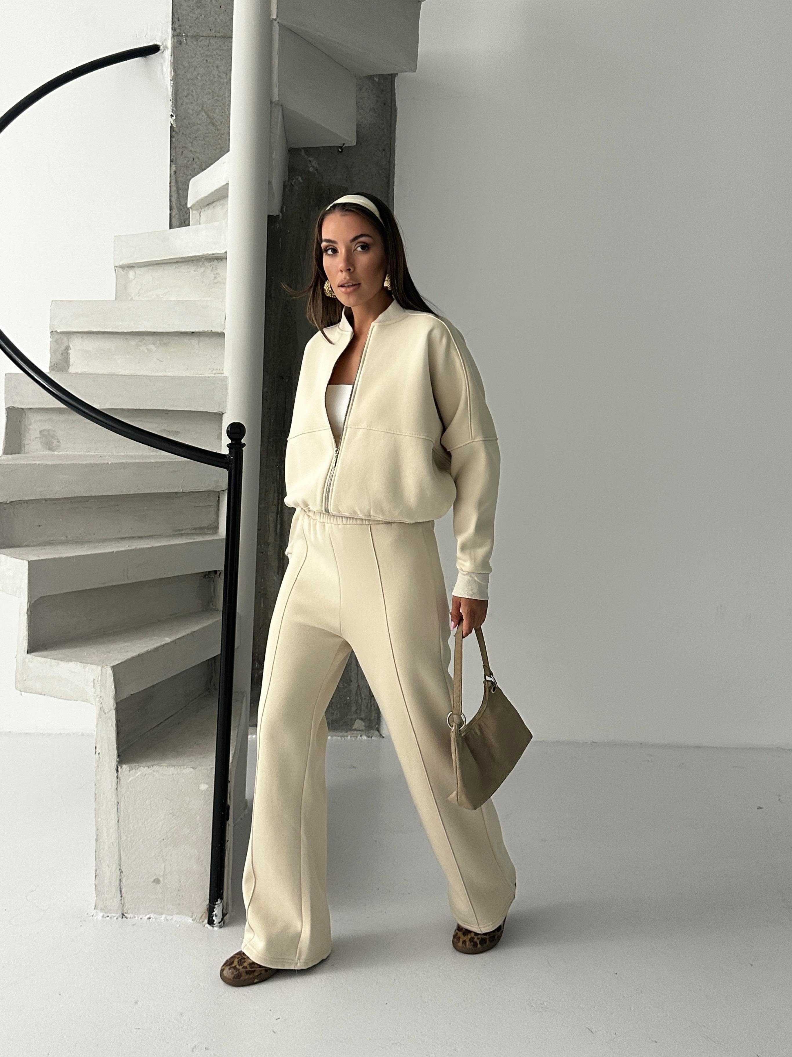 Çimalı Fermuar Detay Şardonlu Eşofman Takım