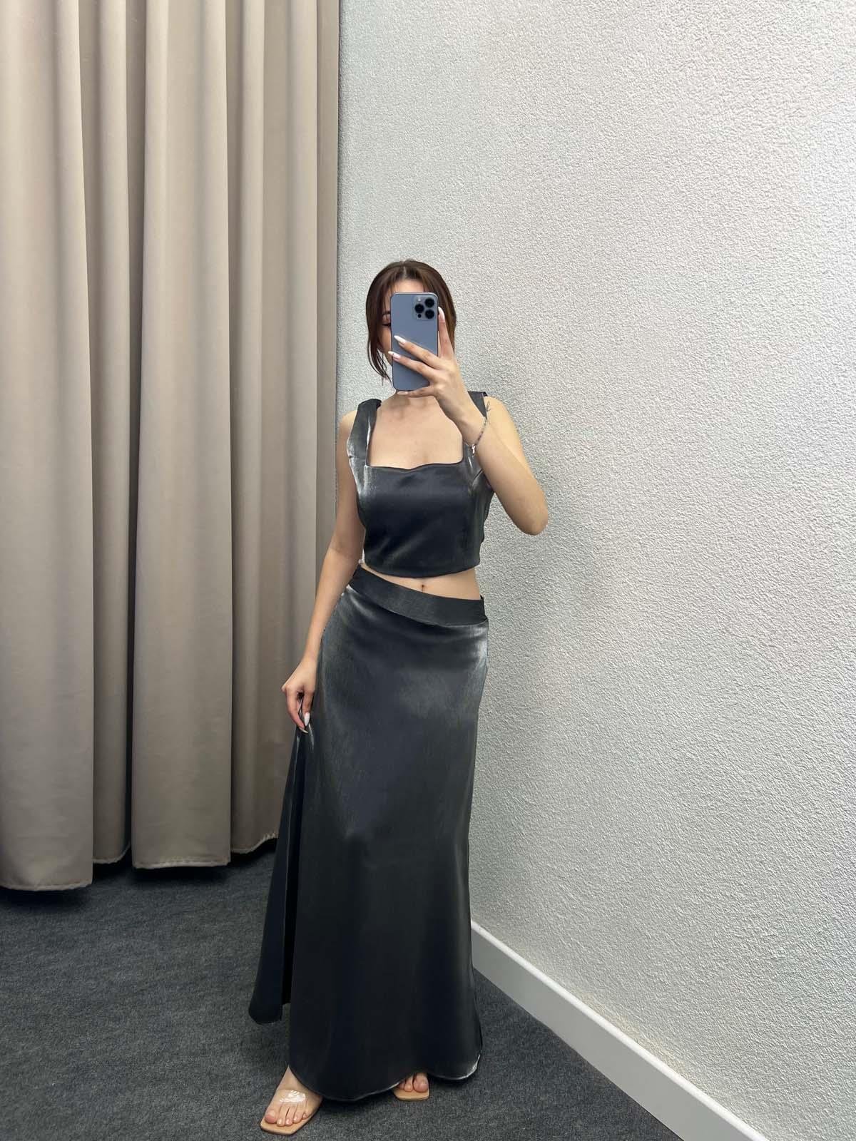 Domino Füme Saten İkili Takım