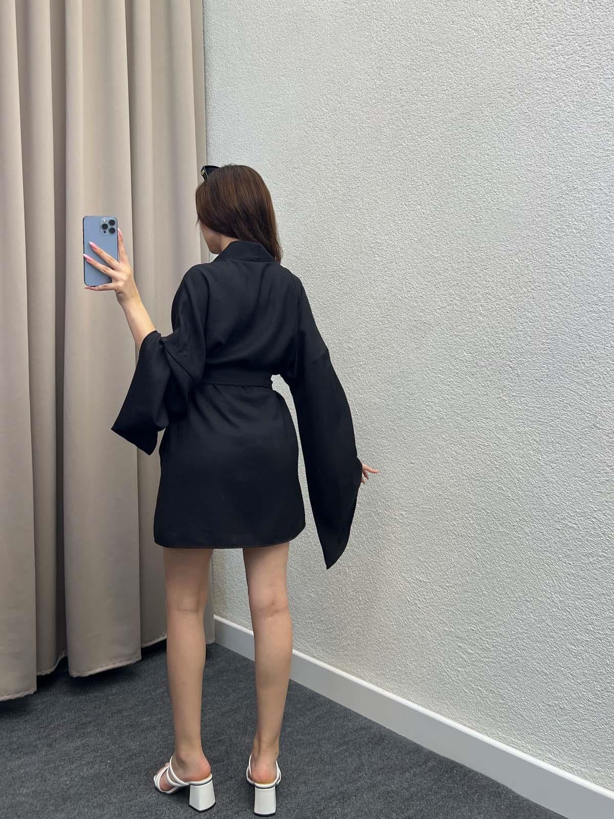 Ello Keten Siyah Kimono Takım