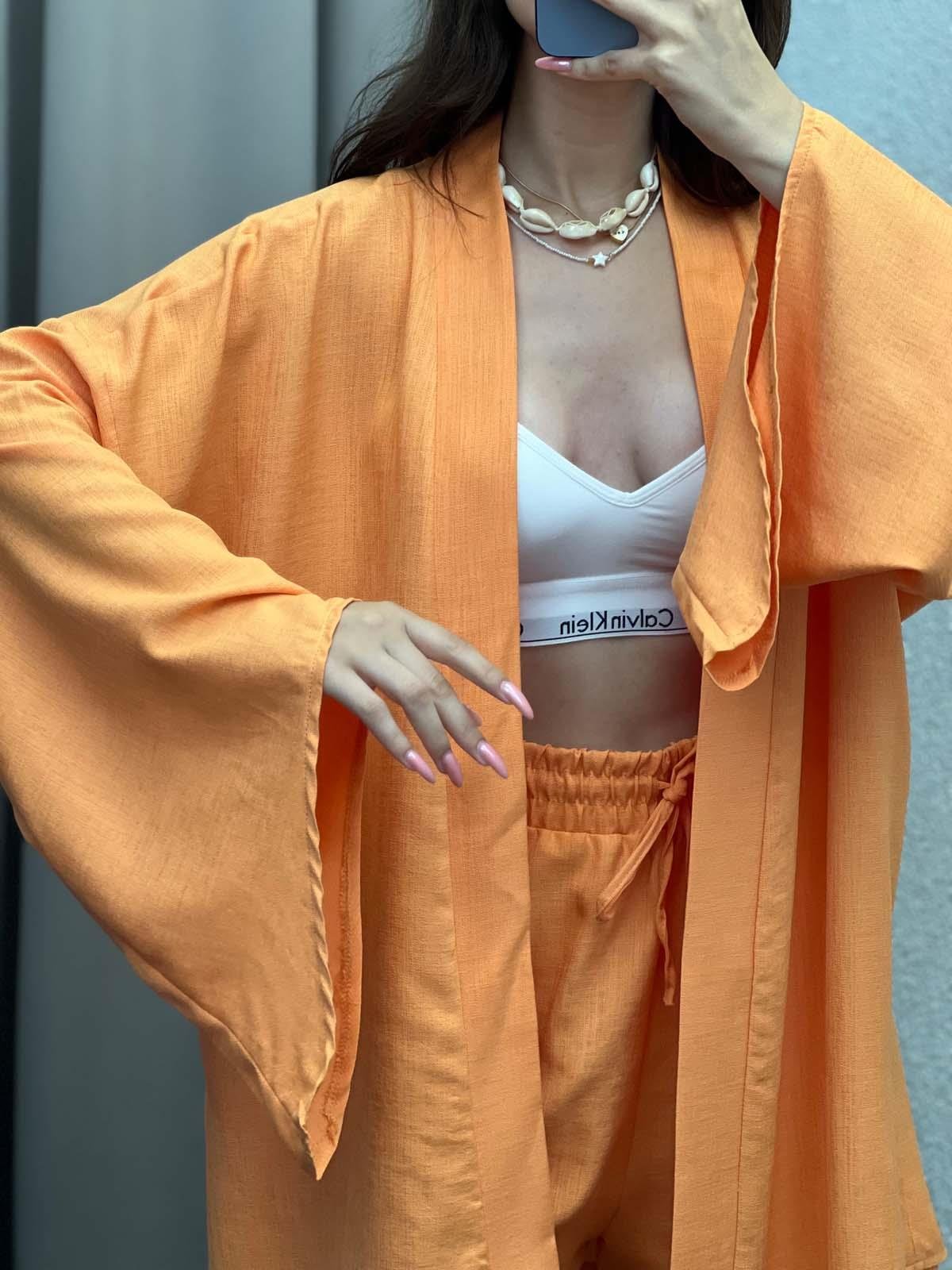 Ello Keten Turuncu Kimono Takım