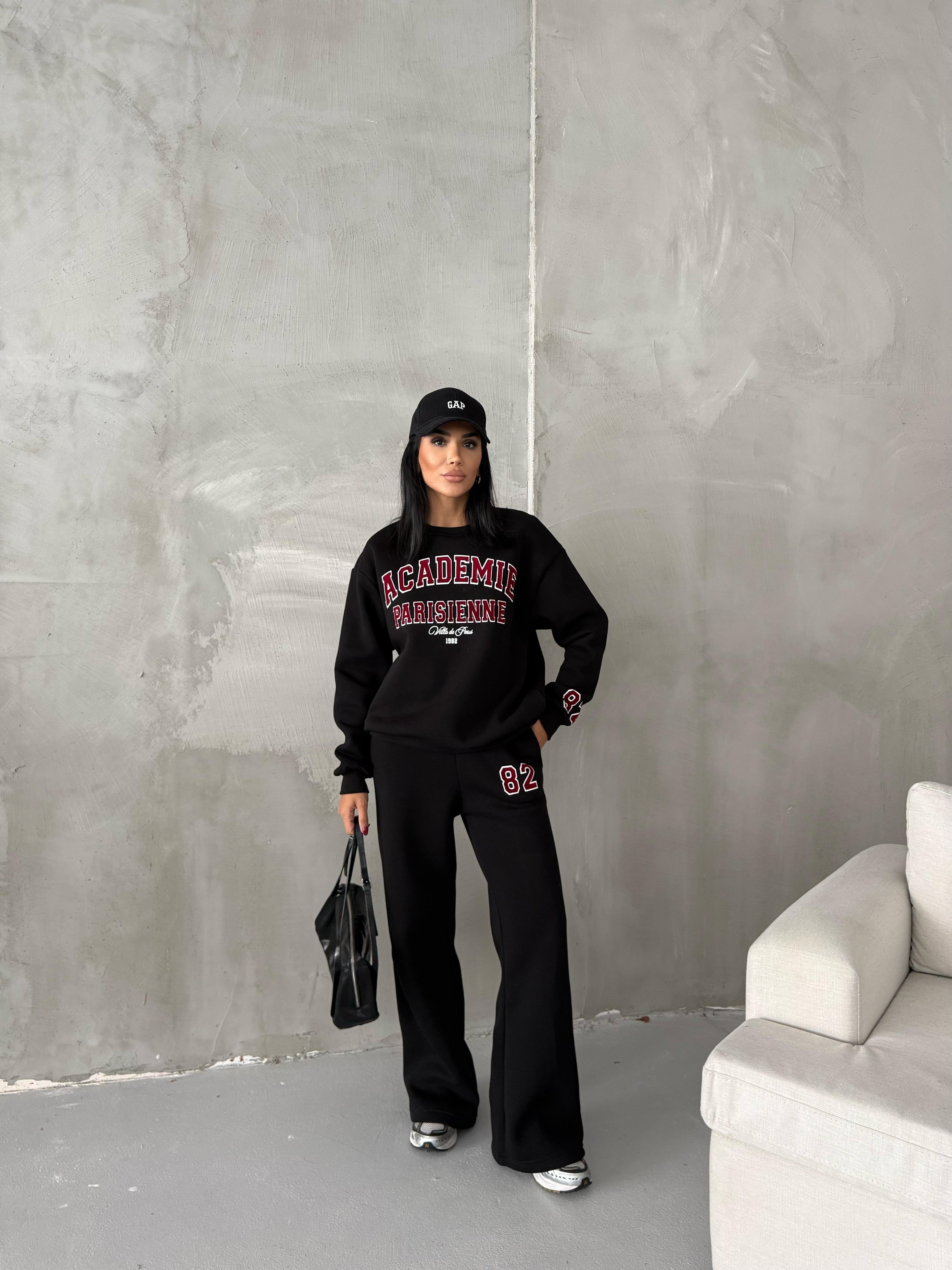 MARKA MUADİLİ  BASKILI TAKIM SİYAH