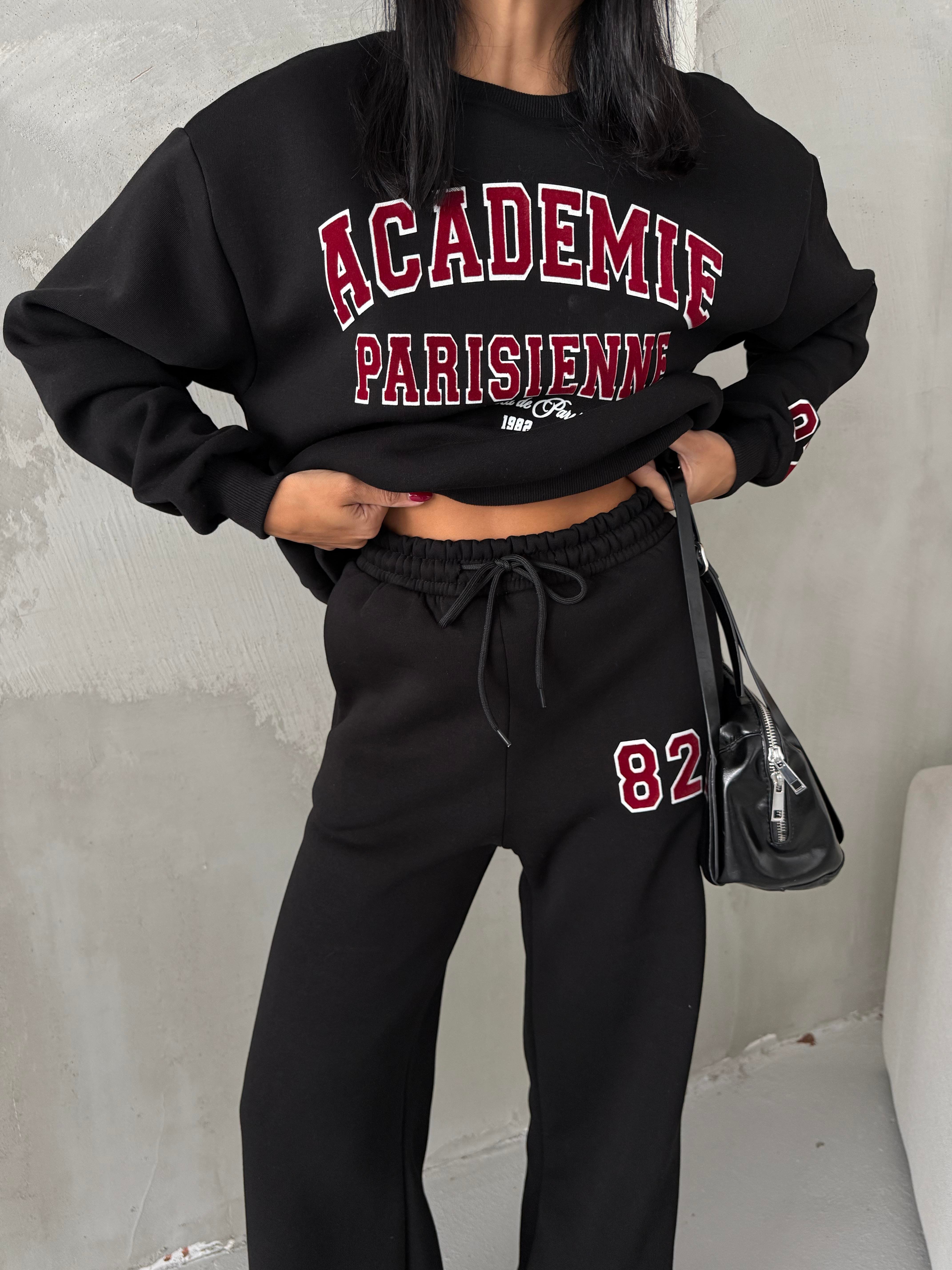 MARKA MUADİLİ  BASKILI TAKIM SİYAH