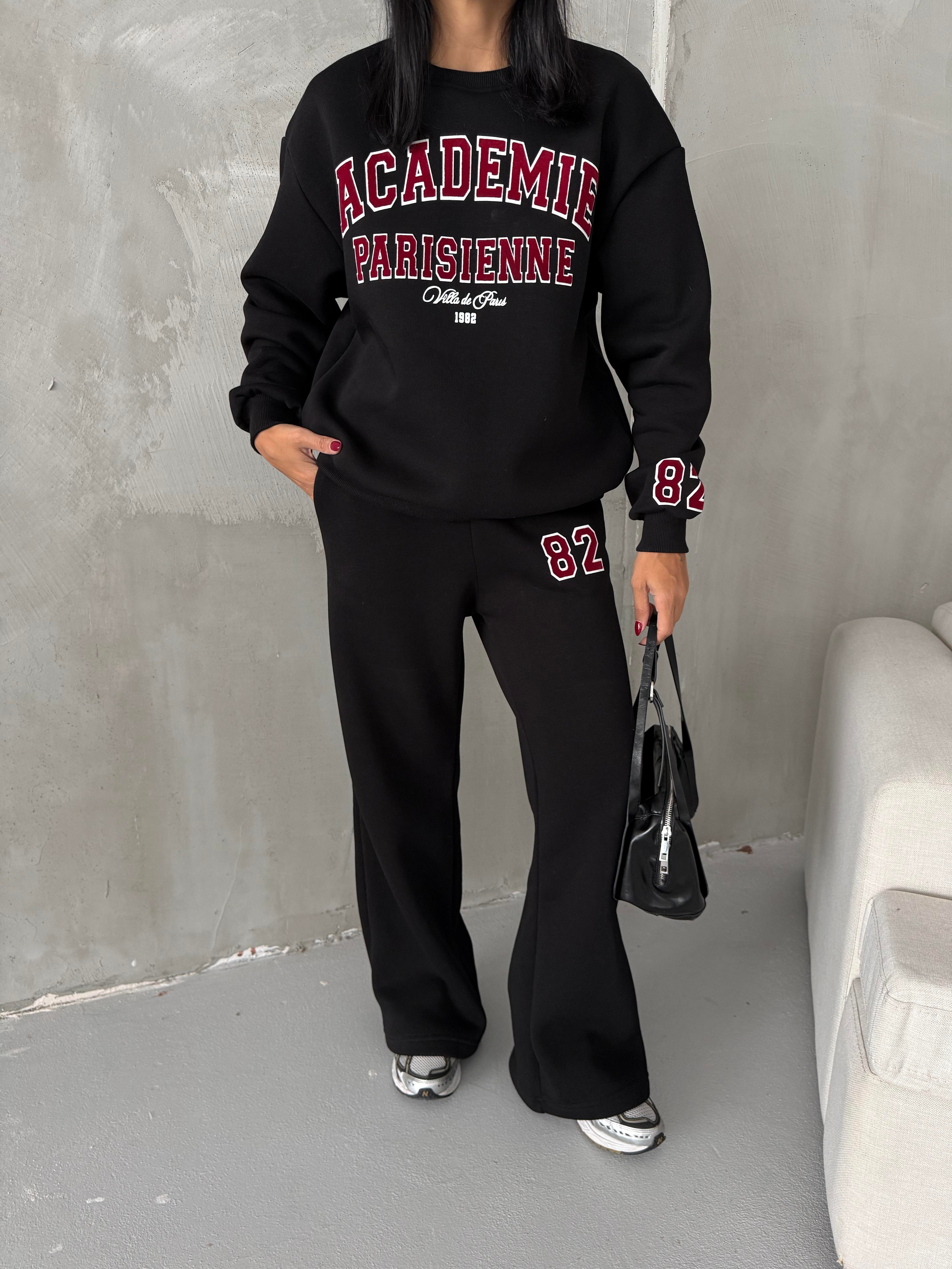 MARKA MUADİLİ  BASKILI TAKIM SİYAH