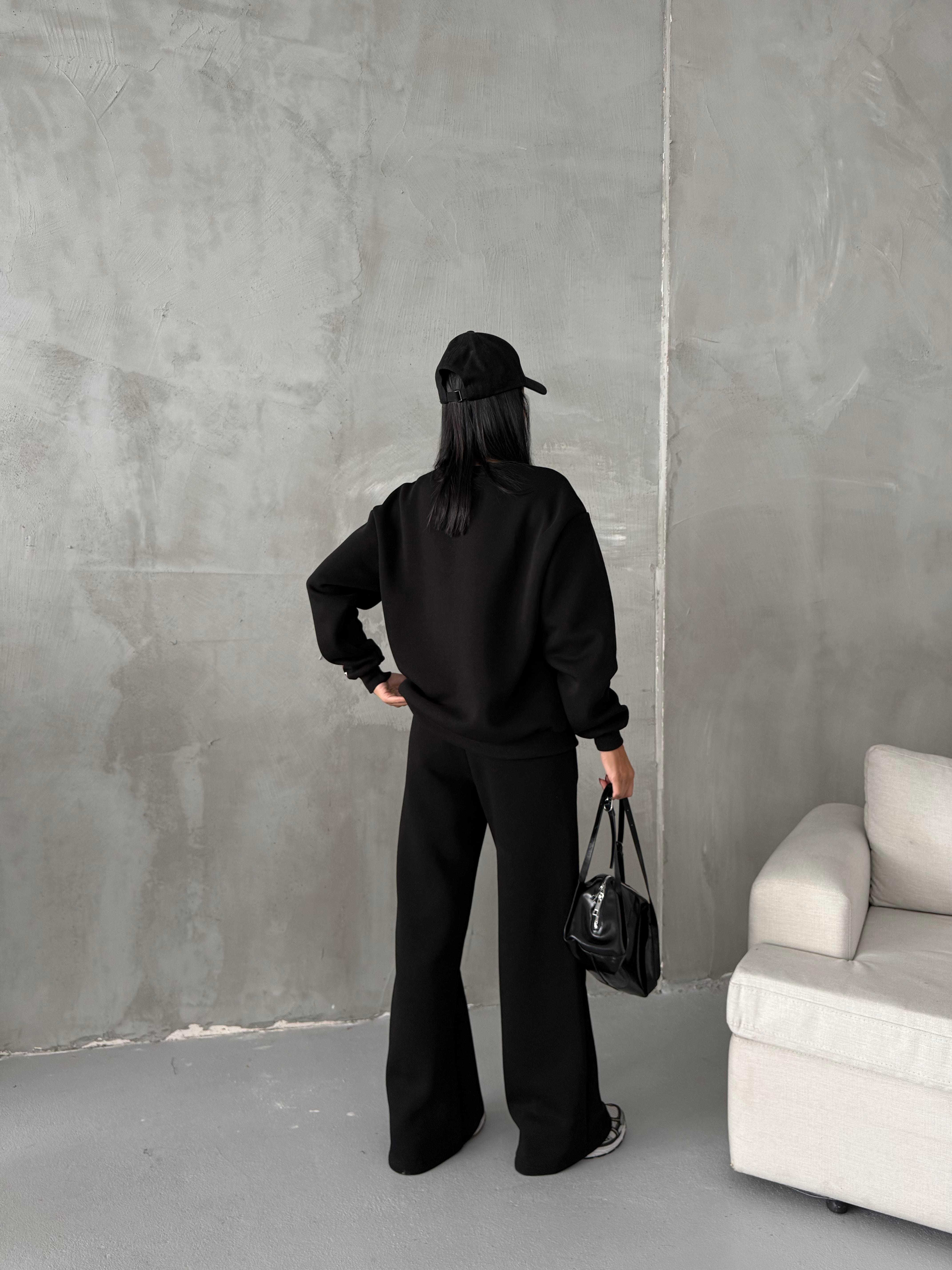 MARKA MUADİLİ  BASKILI TAKIM SİYAH