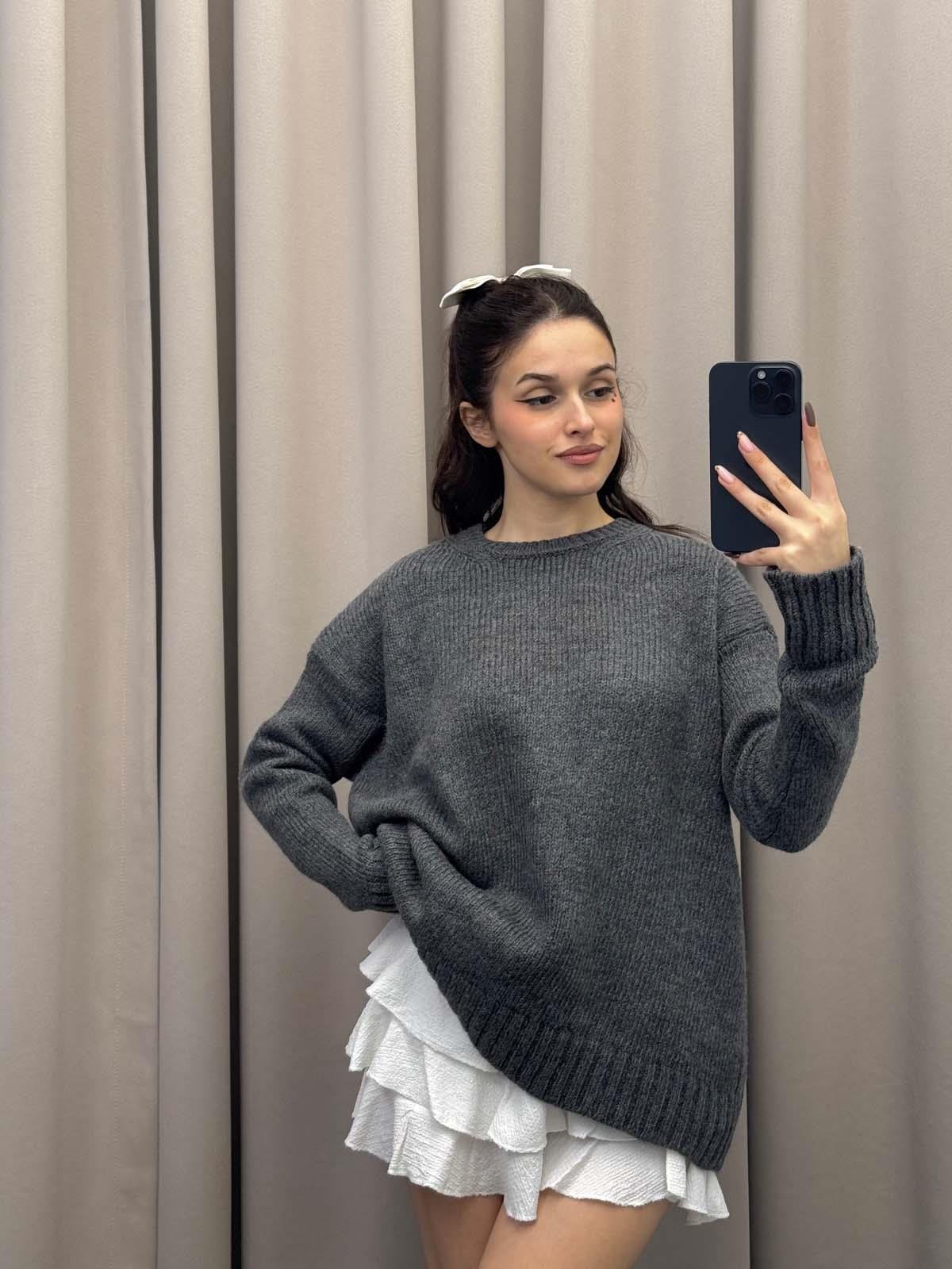 Massimo Dutti Model Füme Kazak