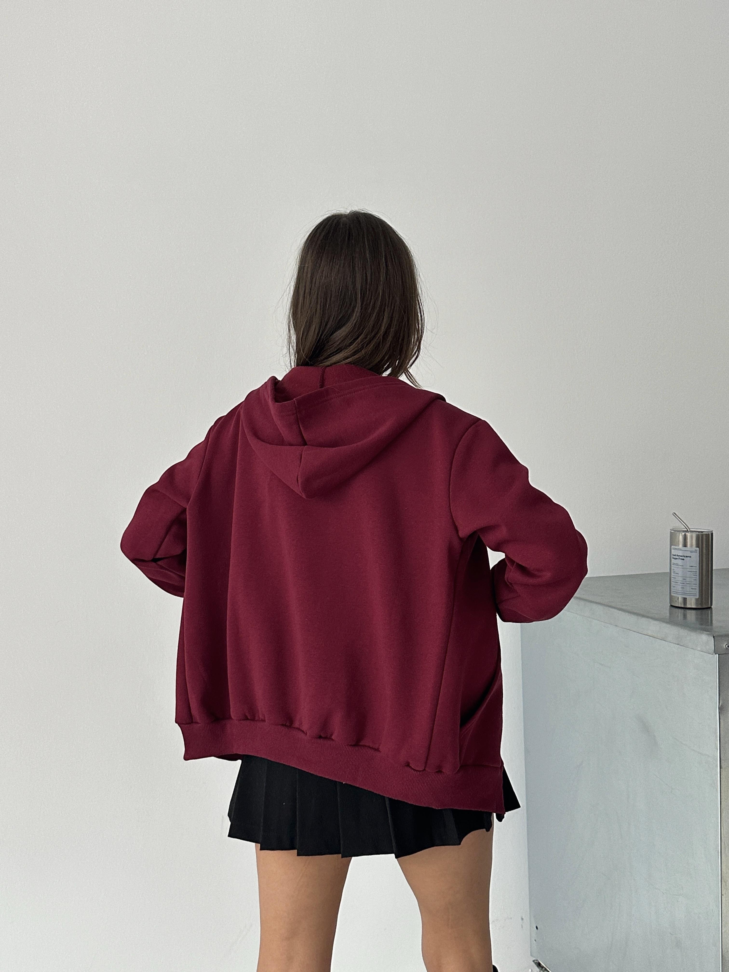 Oversize Kapüşonlu Sweatshirt