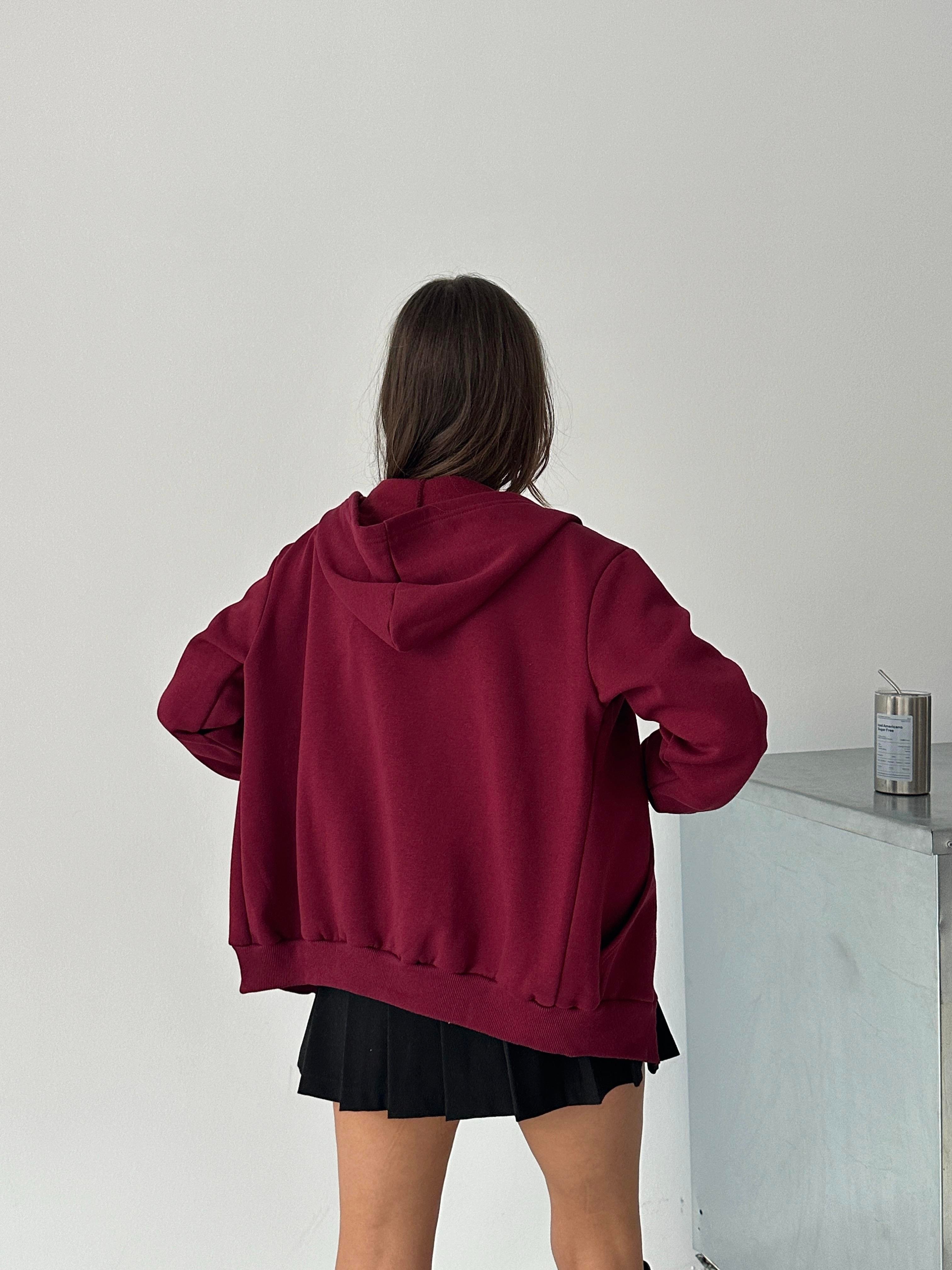Oversize Kapüşonlu Sweatshirt