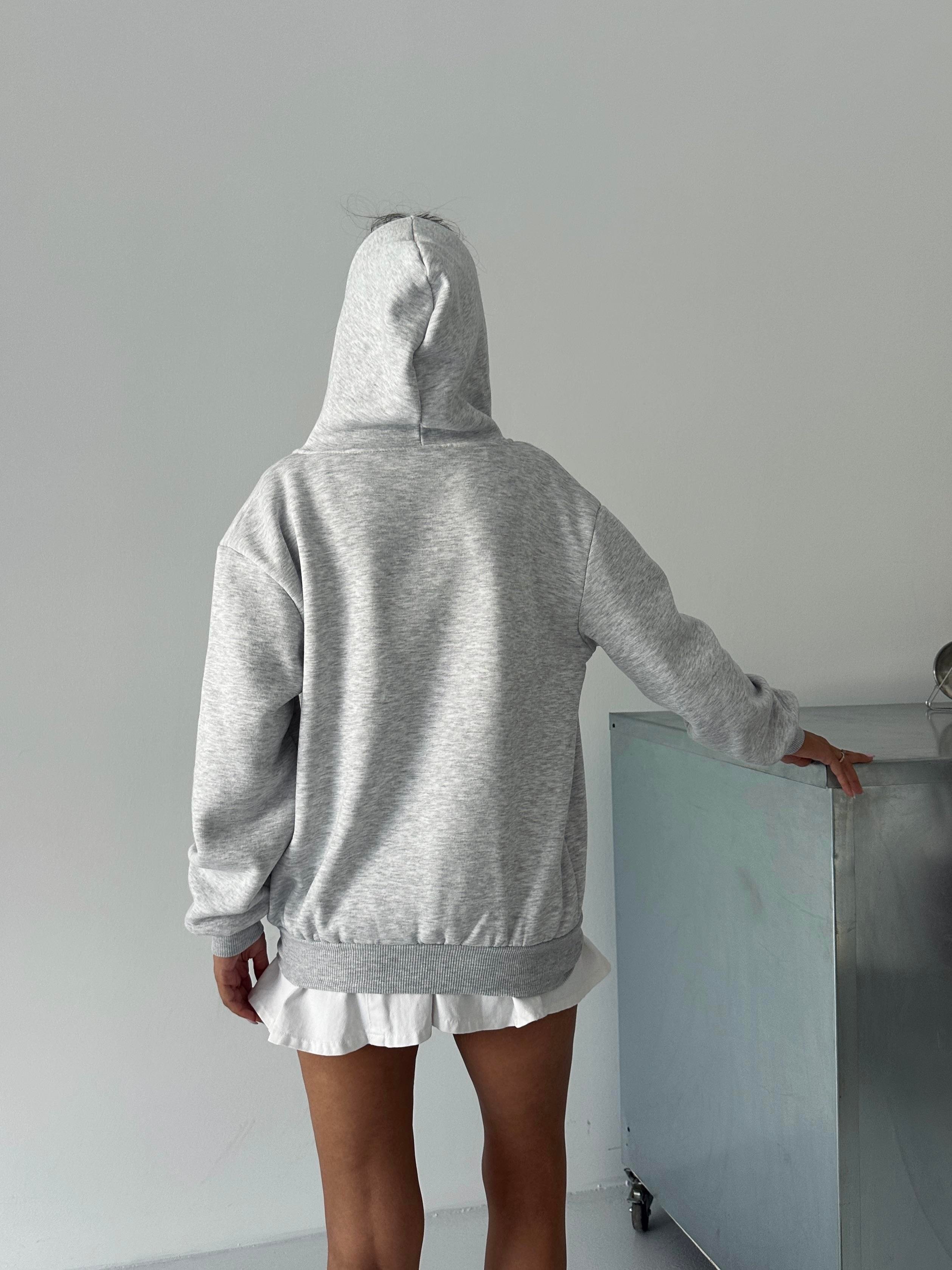 Oversize Kapüşonlu Sweatshirt