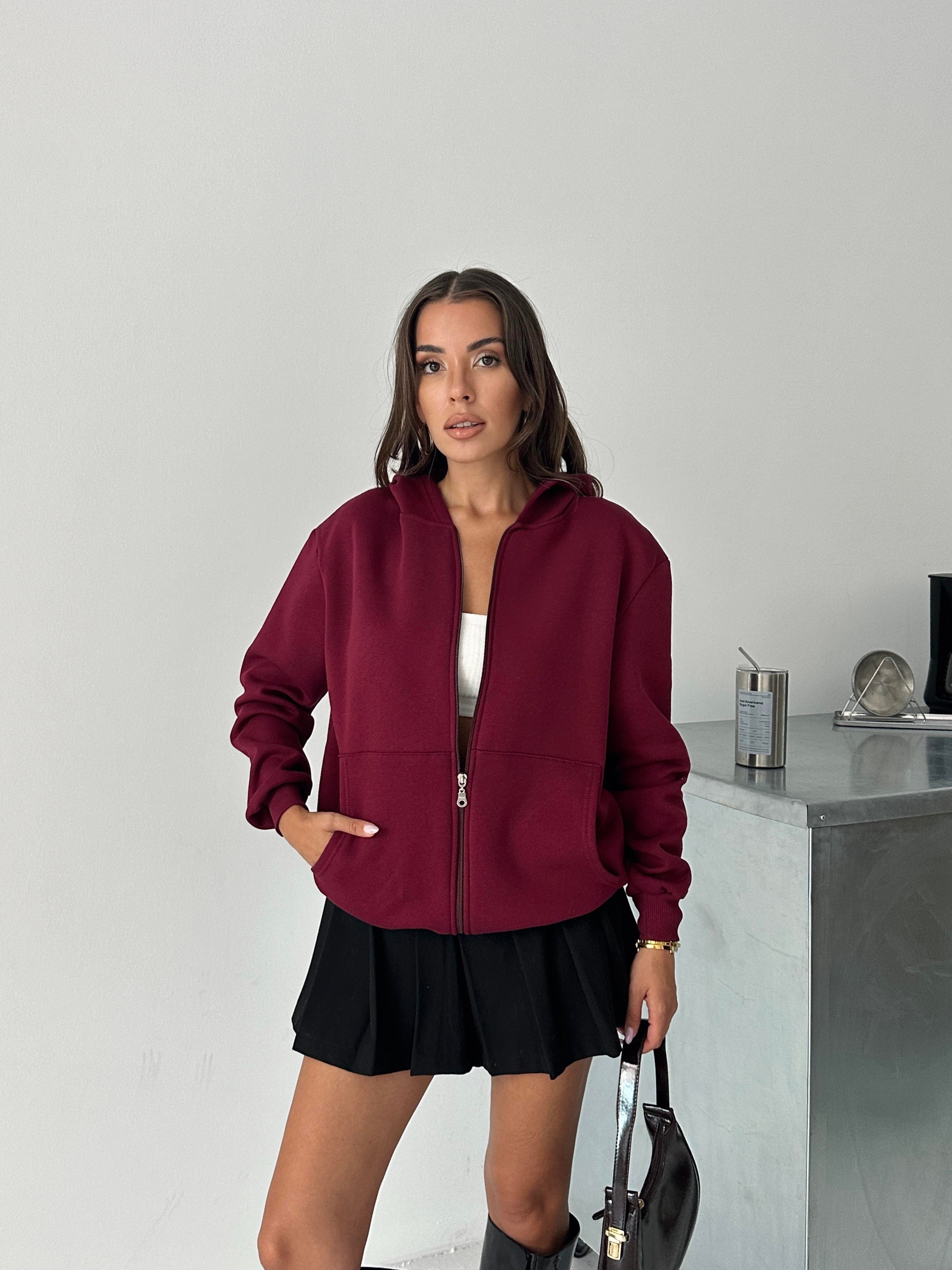 Oversize Kapüşonlu Sweatshirt