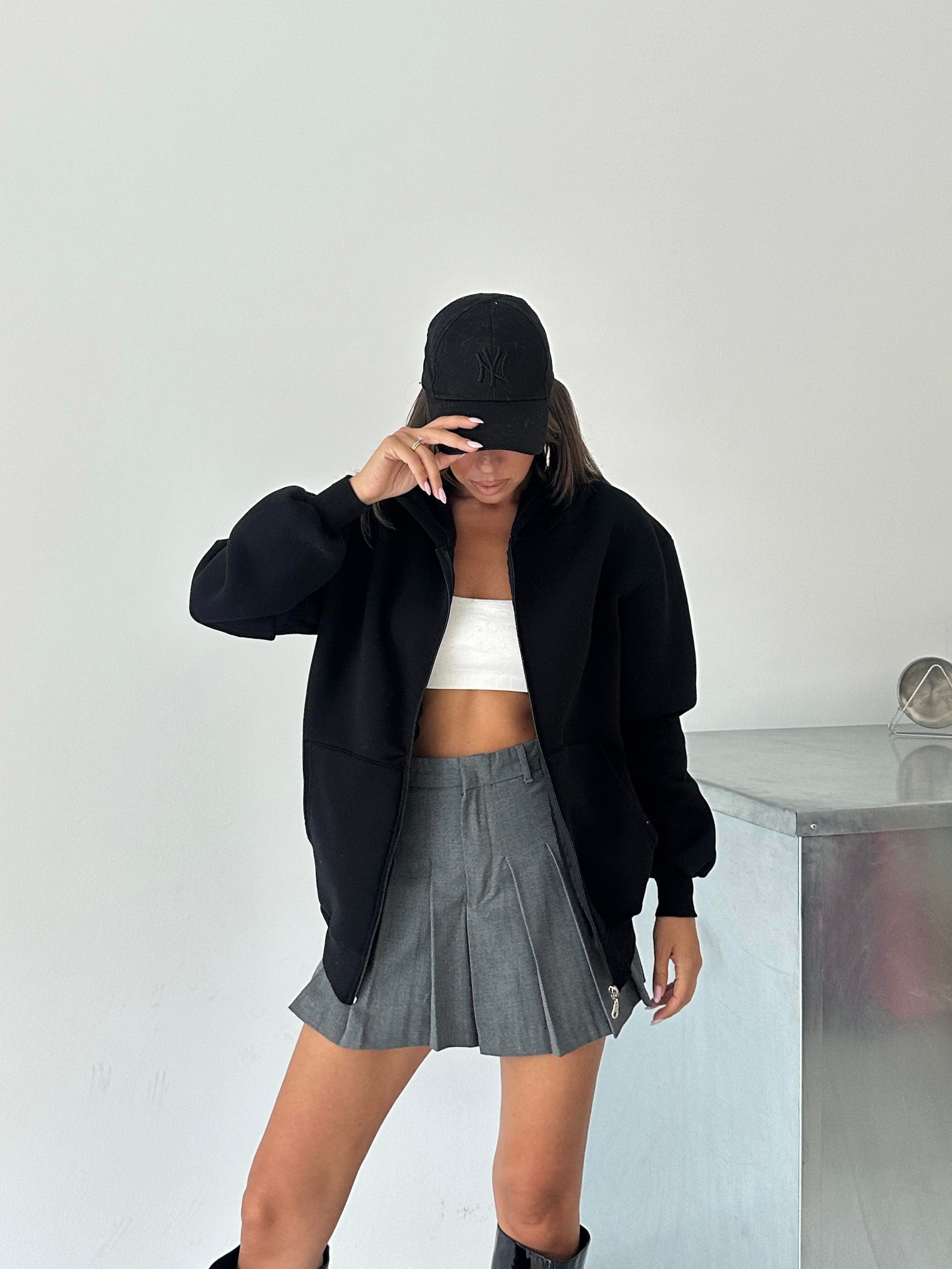 Oversize Kapüşonlu Sweatshirt