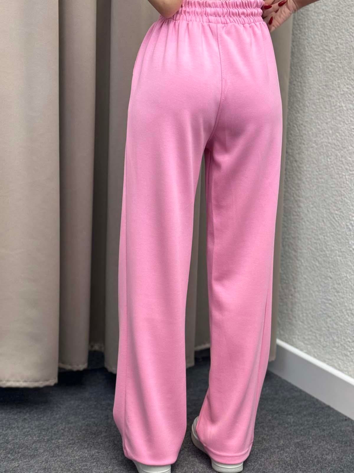 Oys Pembe Modal Palazzo Eşofman Altı