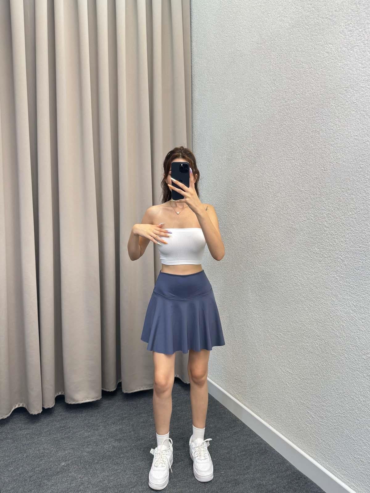 Oysh Füme Şort Etek