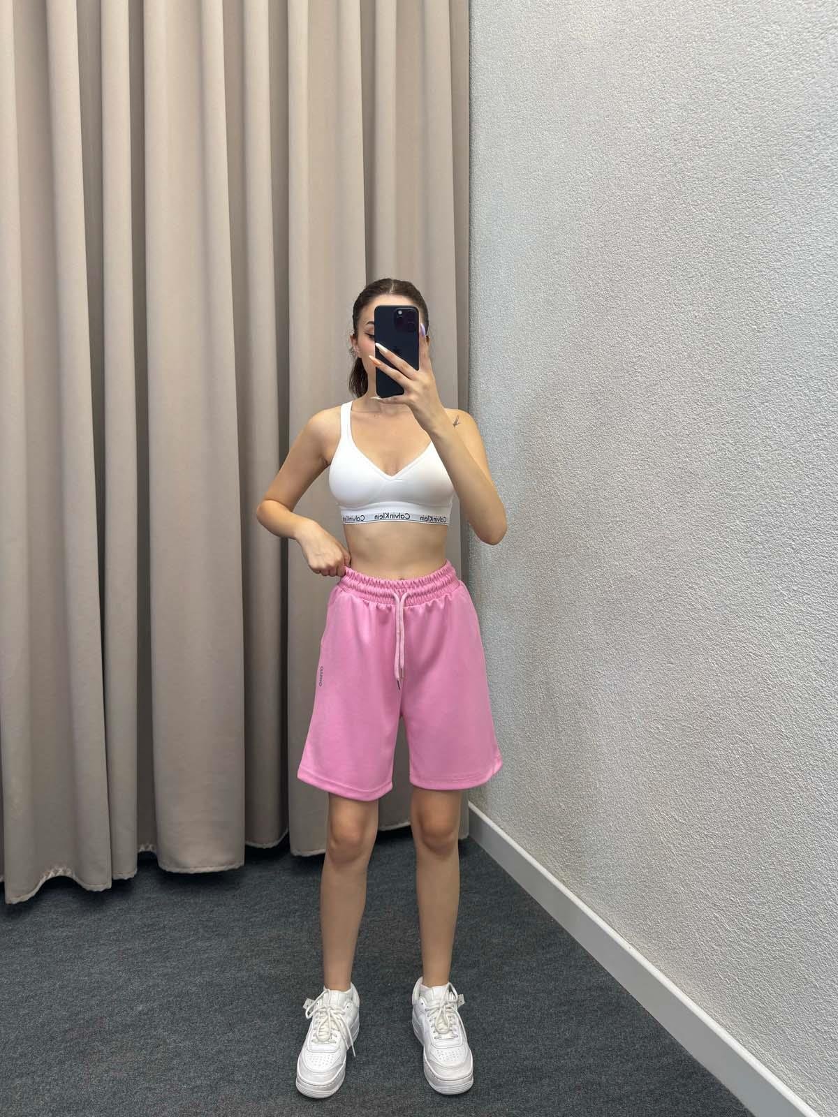 Oysh Pembe Modal Şort