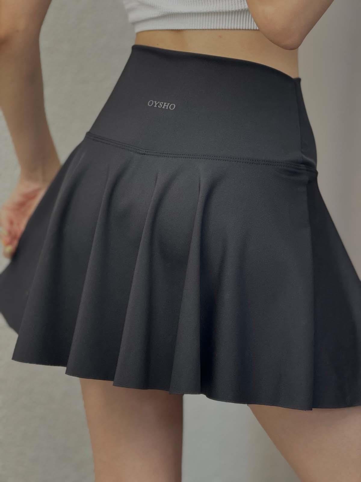 Oysh Siyah Şort Etek