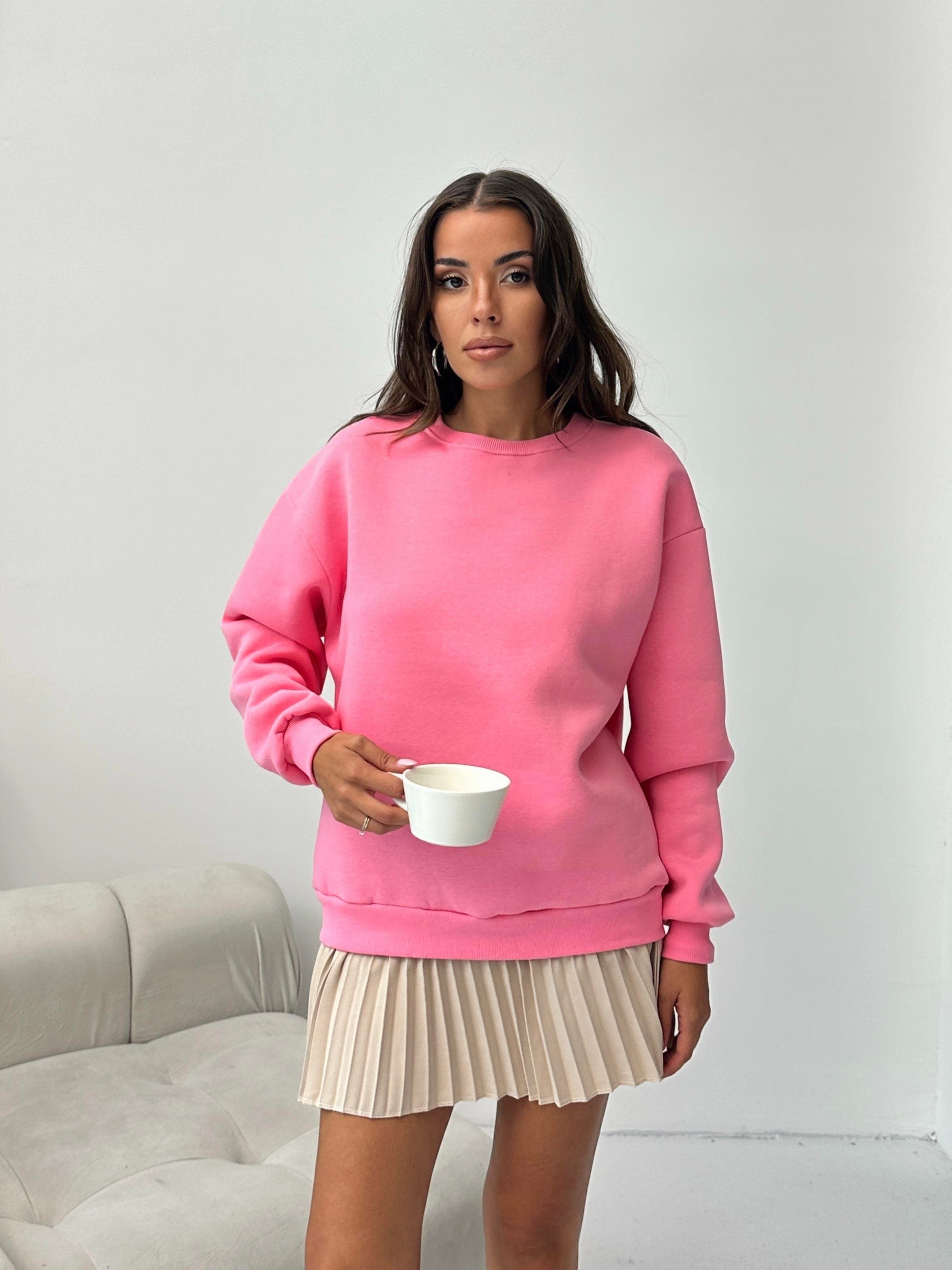 PENYE B.YAKA OVERSİZE KALIP PEMBE