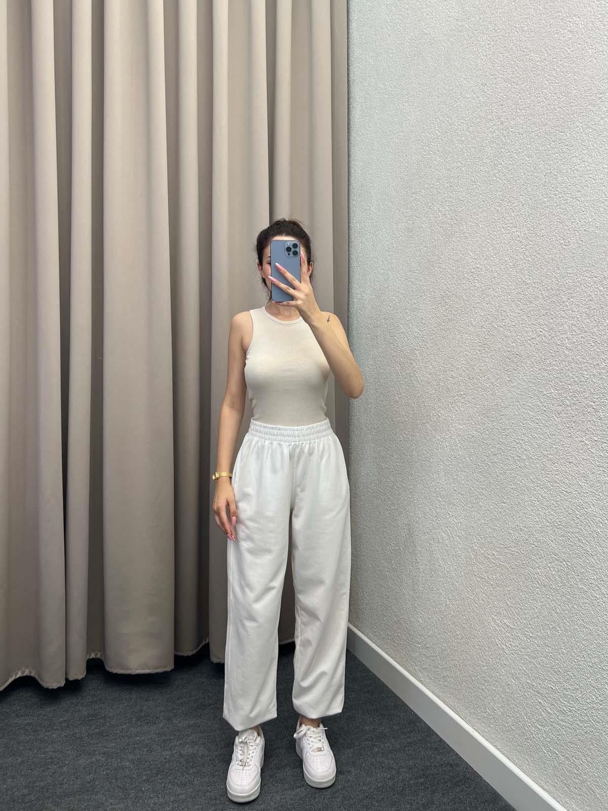 Premium Doku Bej Fitilli Atlet