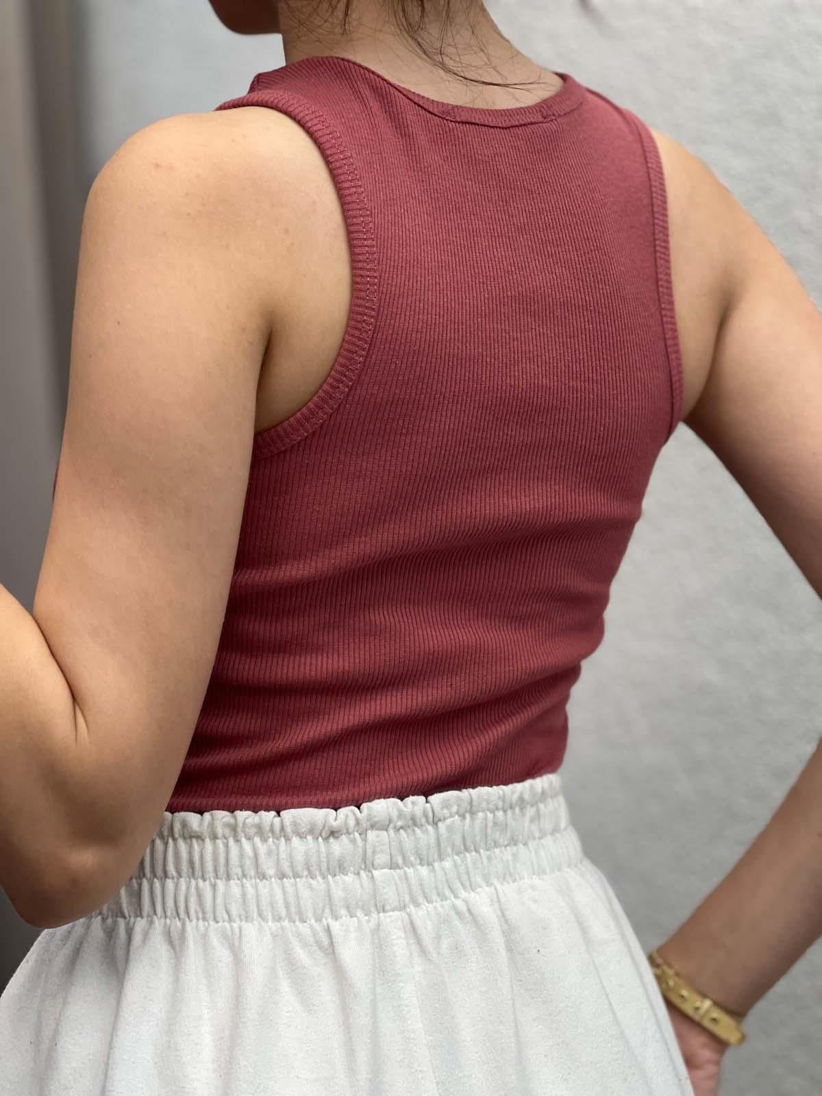 Premium Doku Tarçın Fitilli Atlet