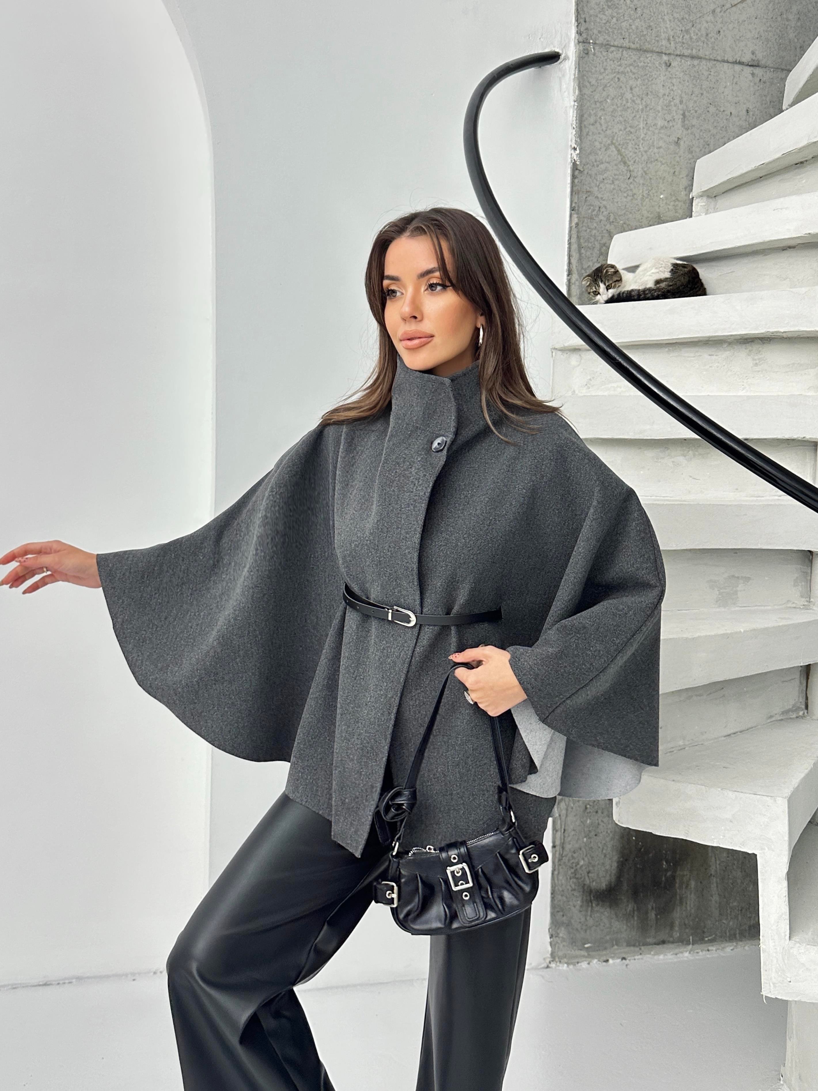 PREMİUM KALİTE İTHAL KAŞE PANÇO FÜME