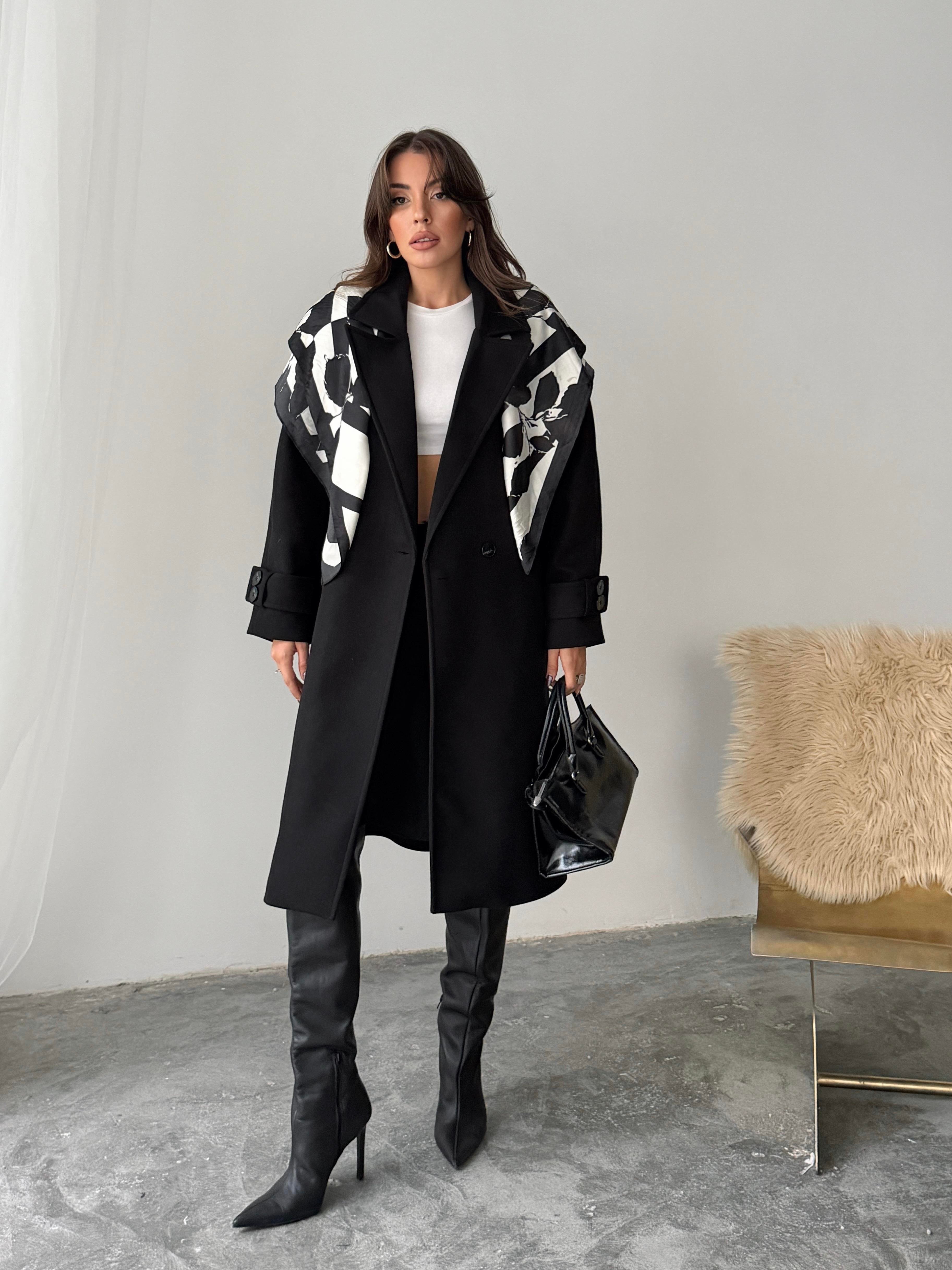 PREMİUM KALİTE KAŞE KABAN SİYAH