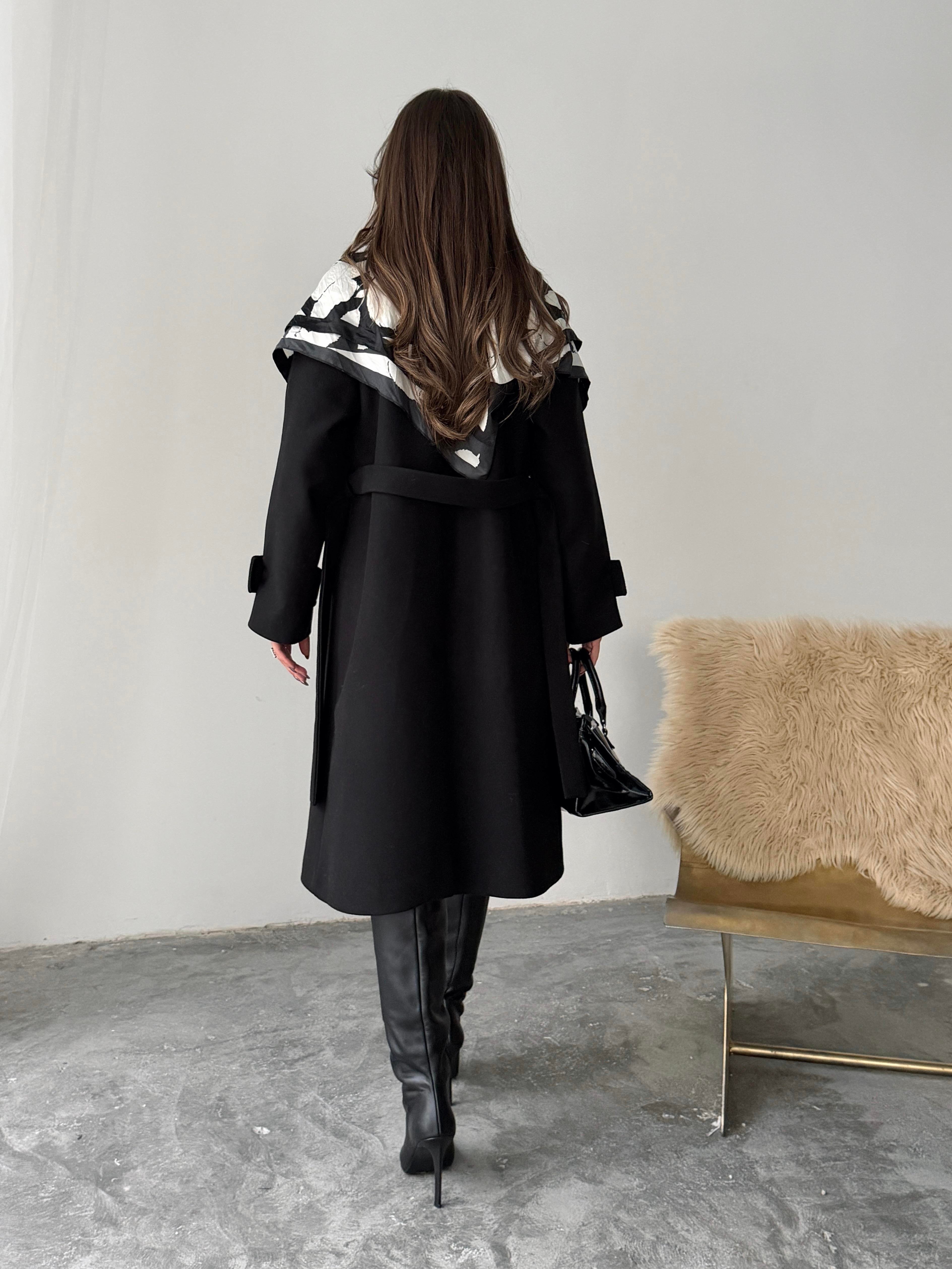 PREMİUM KALİTE KAŞE KABAN SİYAH